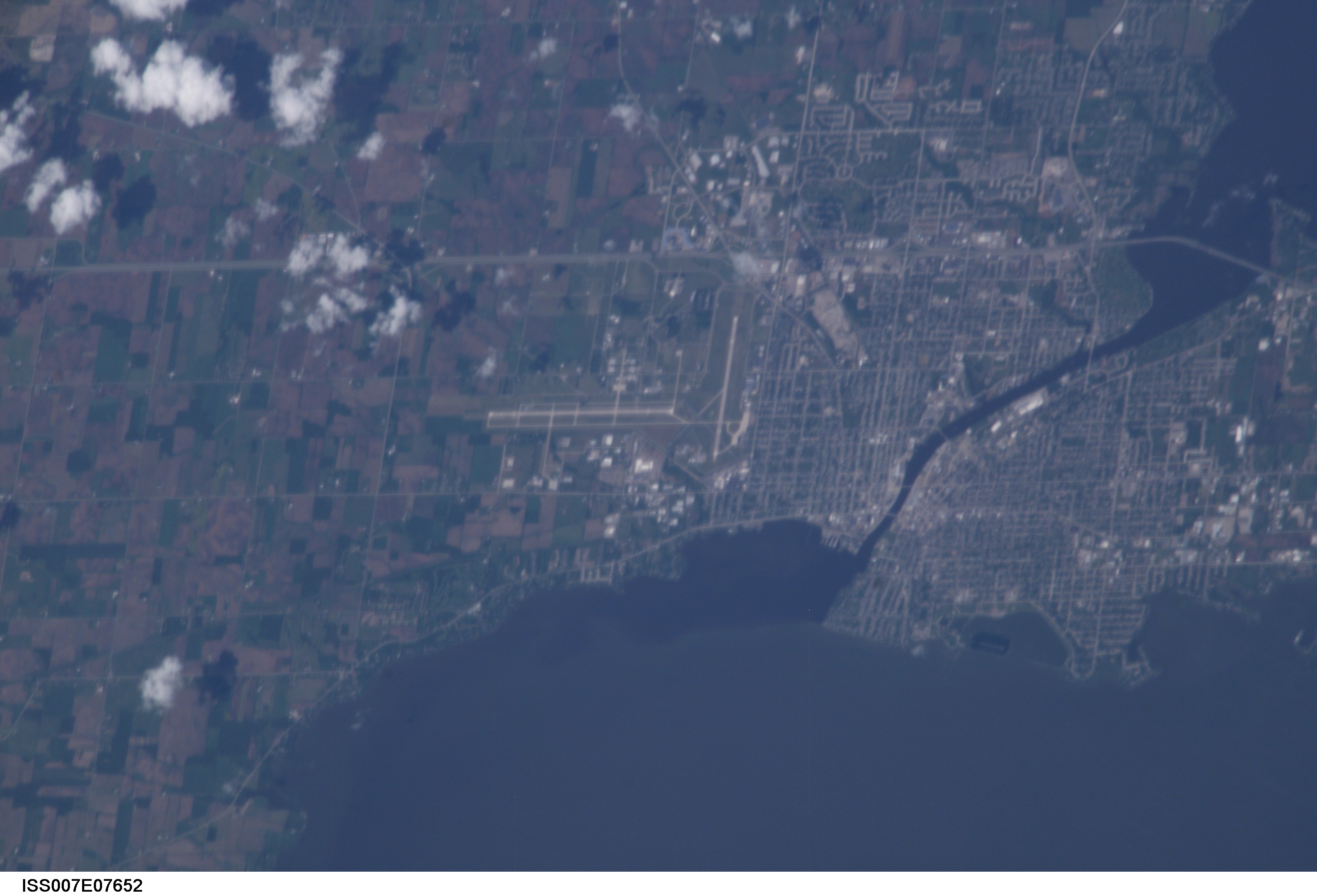 Earth Observations taken by the Expedition Seven crew