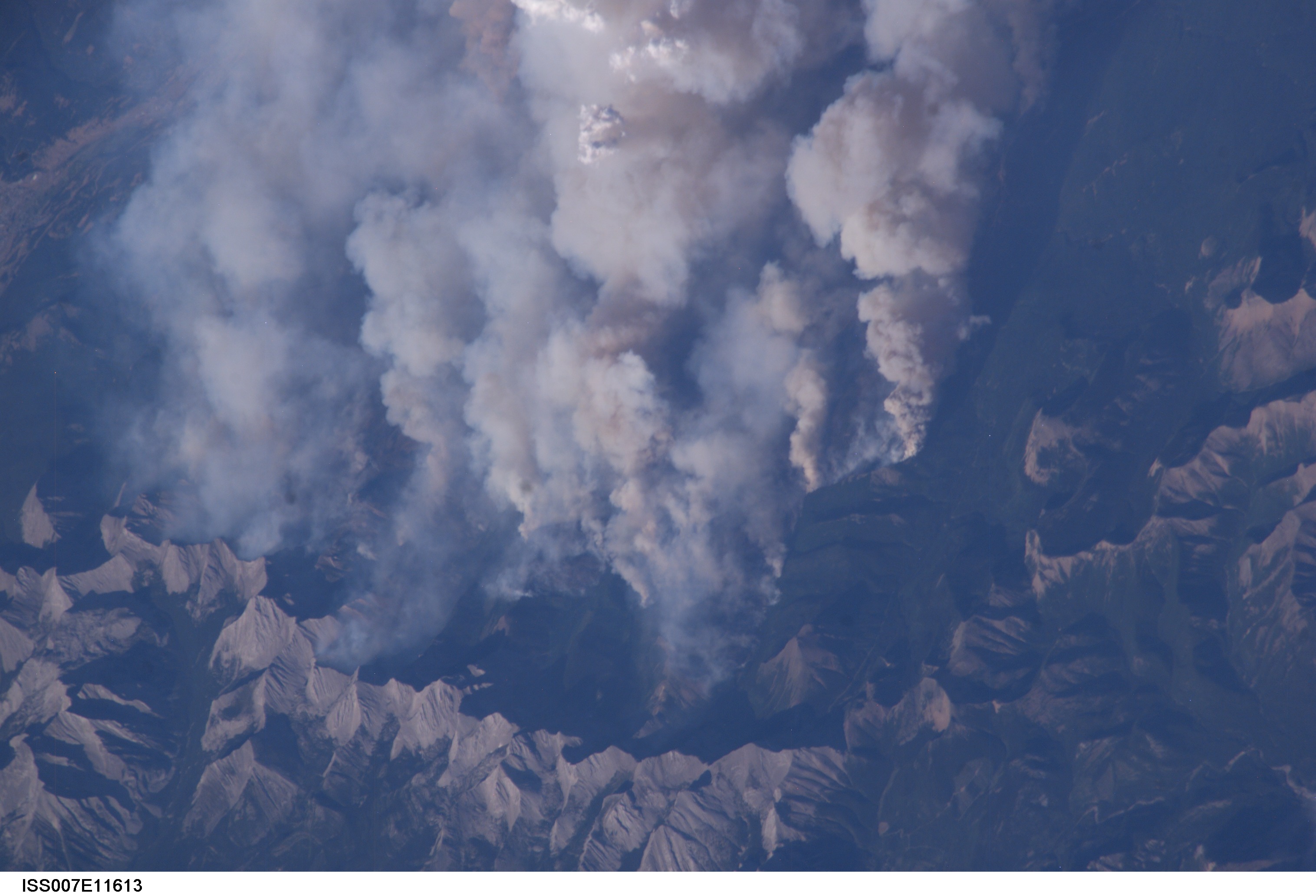 Earth observations taken by the Expedition Seven crew