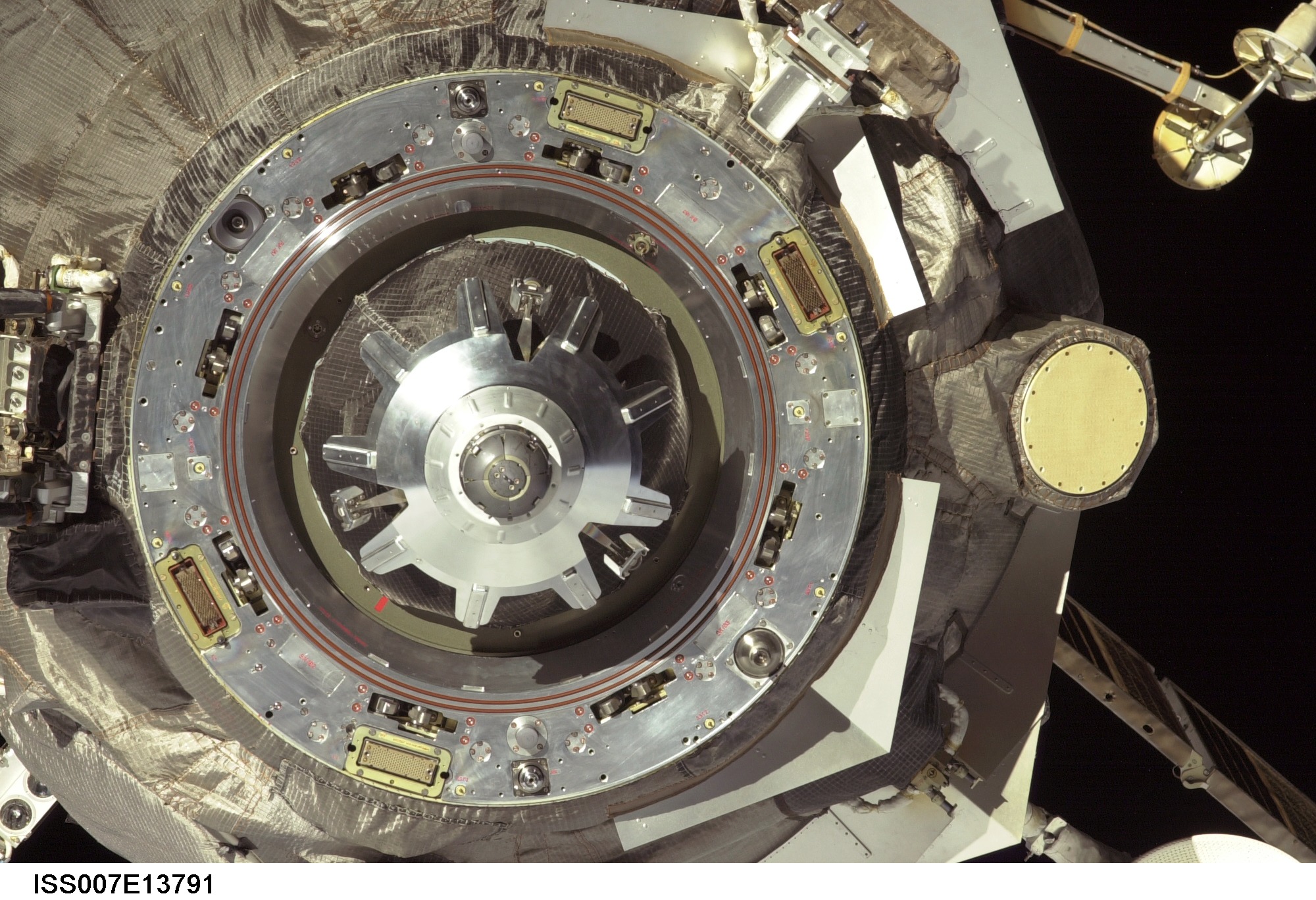 Progress 12P approaching ISS