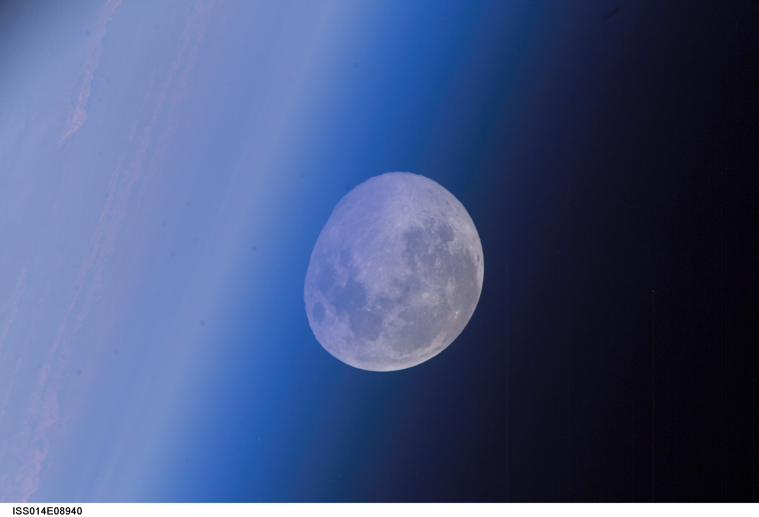 Full Moon as seen from ISS