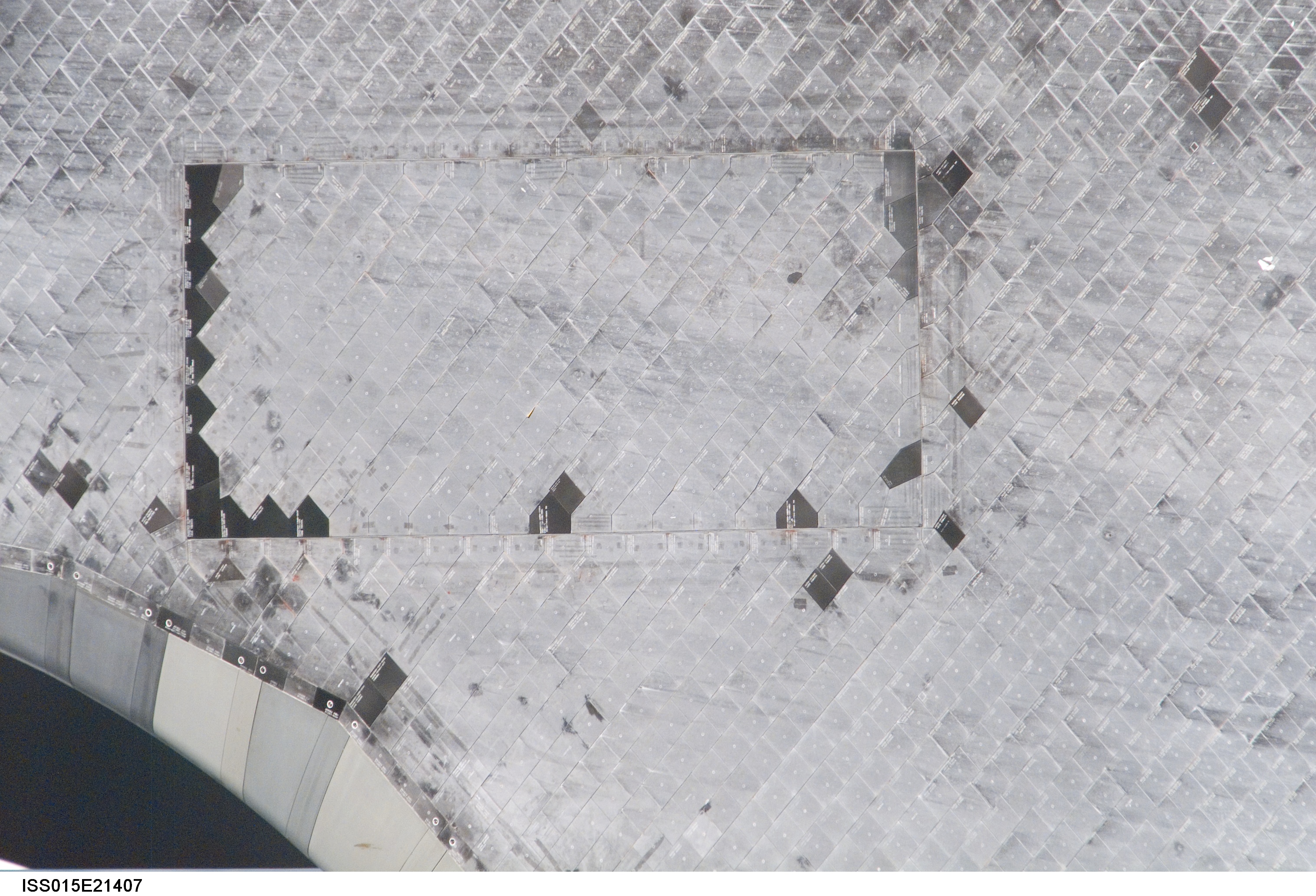 Mapping Sequence performed during the STS-118 R-Bar Pitch Maneuver