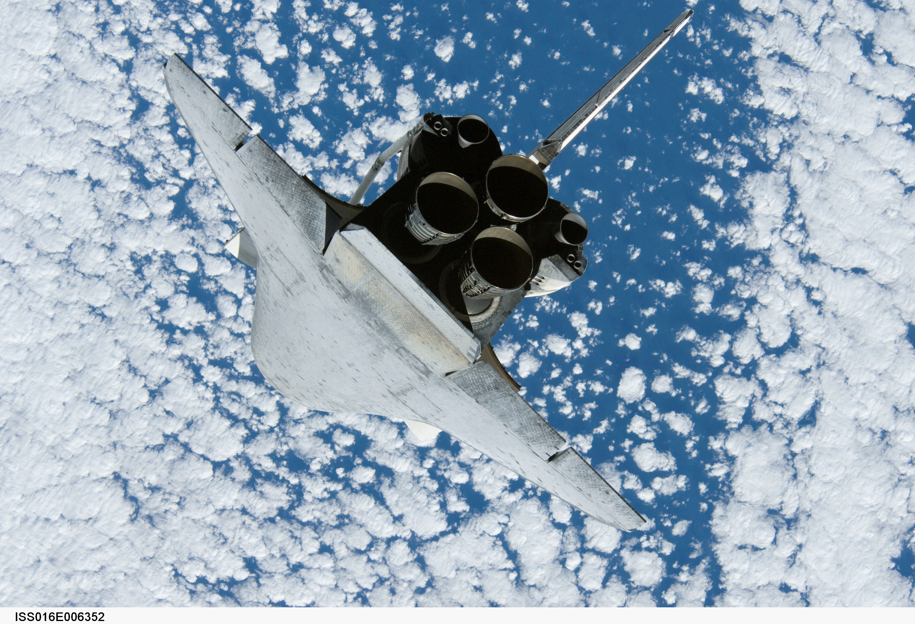 Discovery and Payload on approach to the ISS during the STS-120 Mission