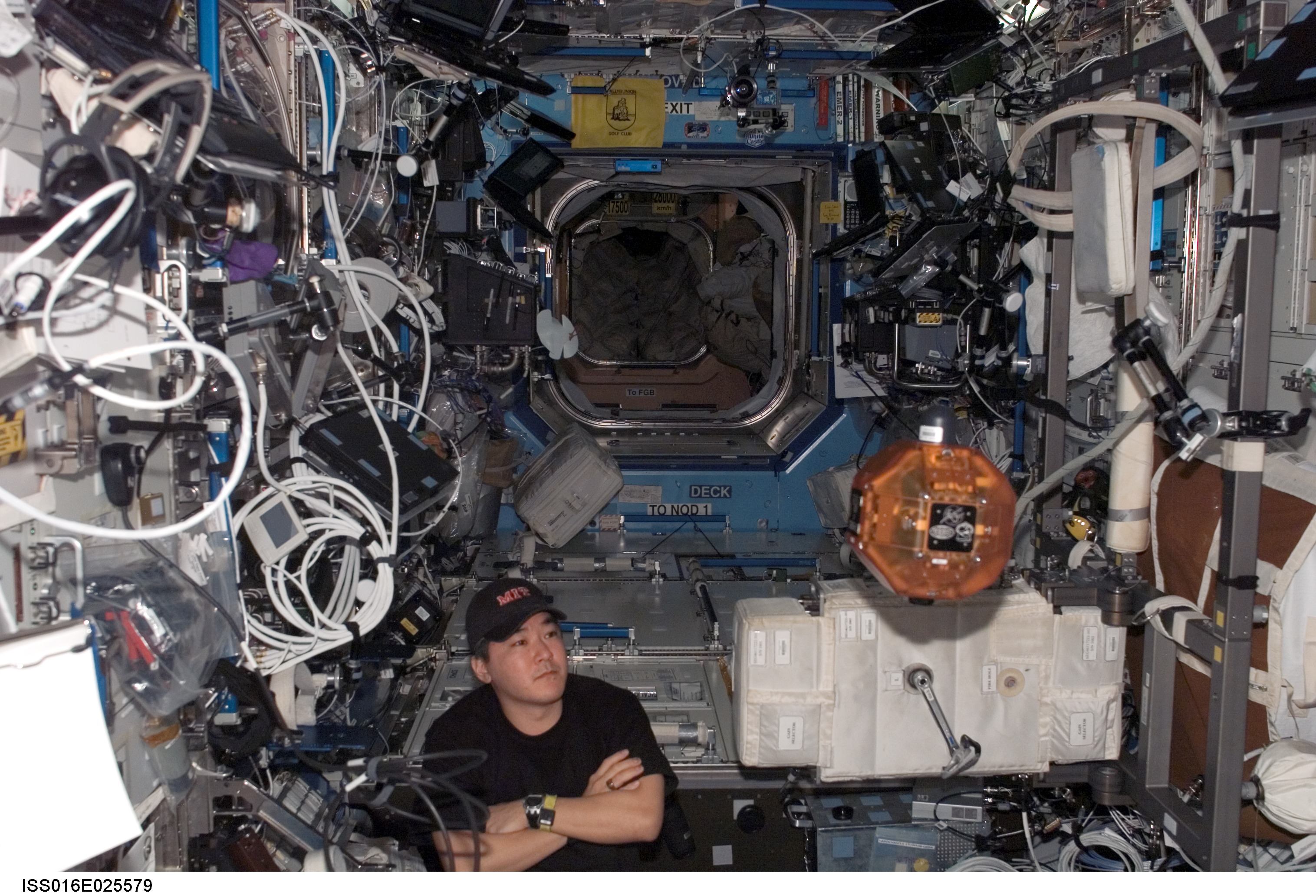 SPHERES Test Session in the US Lab