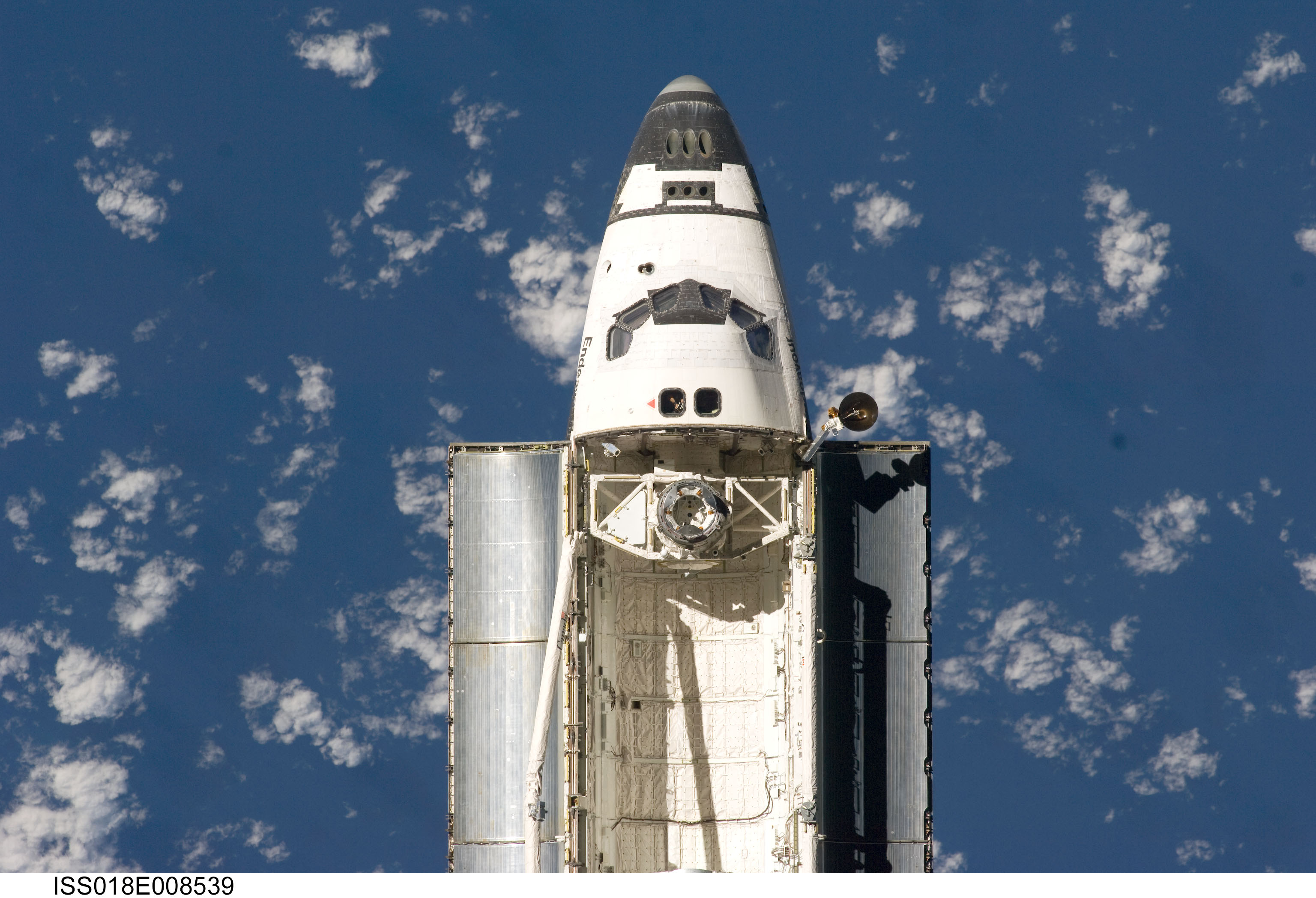 400mm Mapping Sequence performed during the STS-126 R-Bar Pitch Maneuver