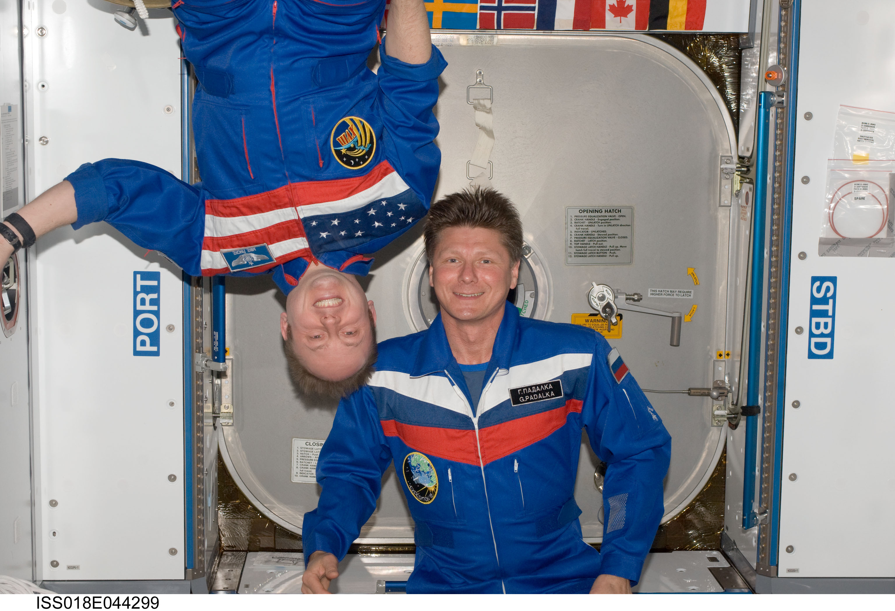 Expedition 18 / 19 Crew Photo in Node 2 Harmony