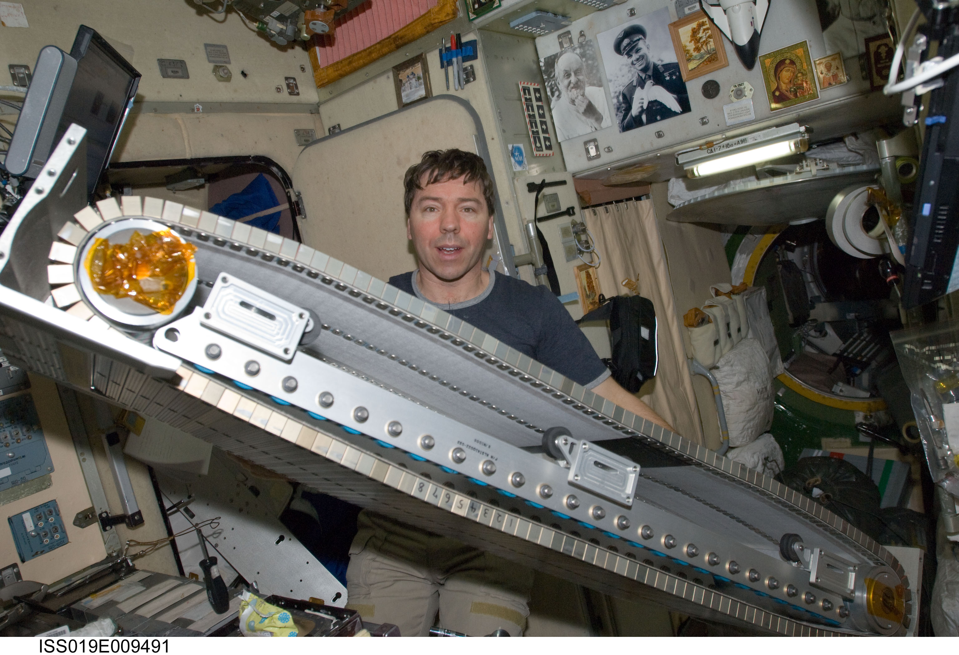 Barratt with TVIS in Service module