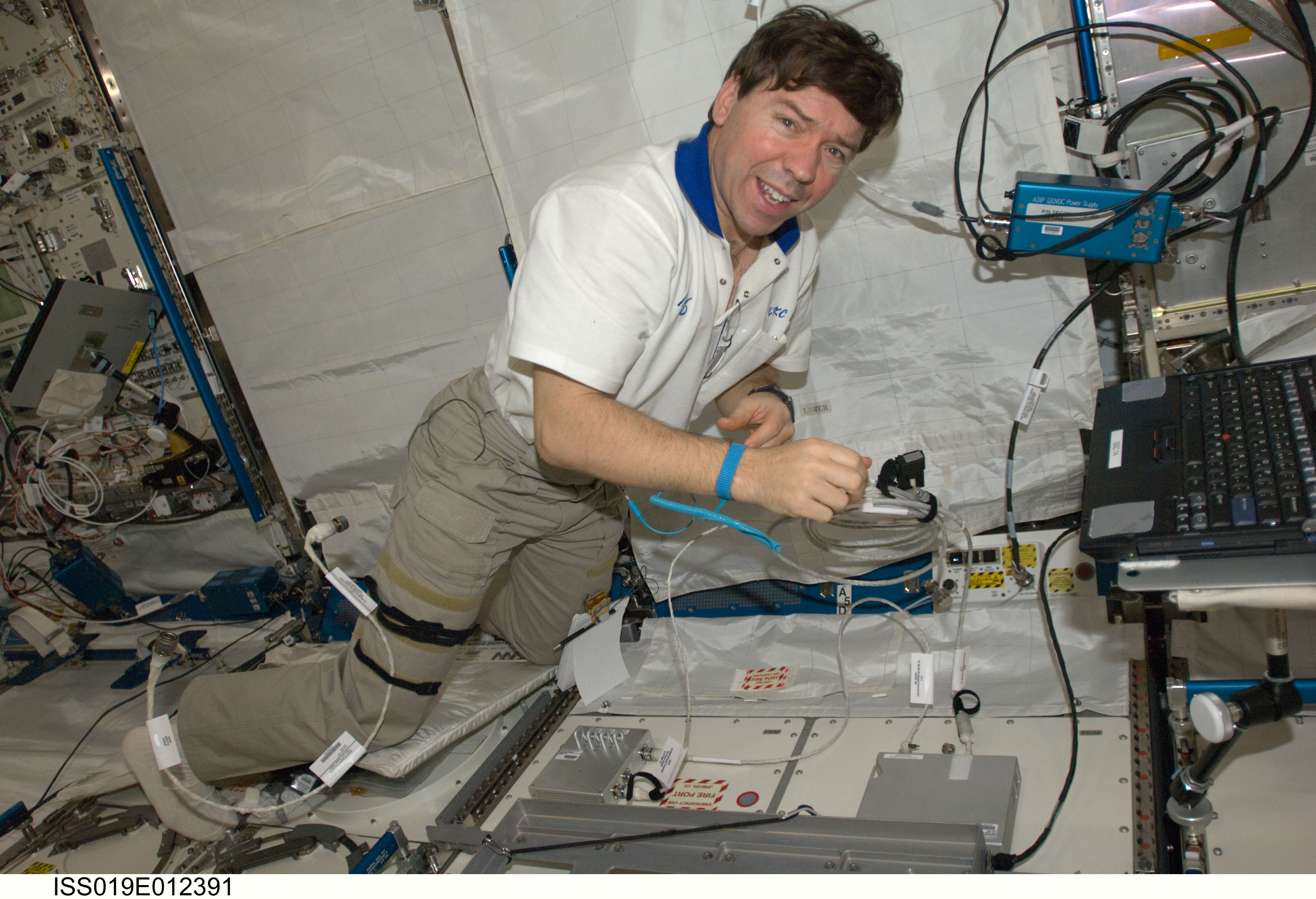 Barratt with MSG in Kibo