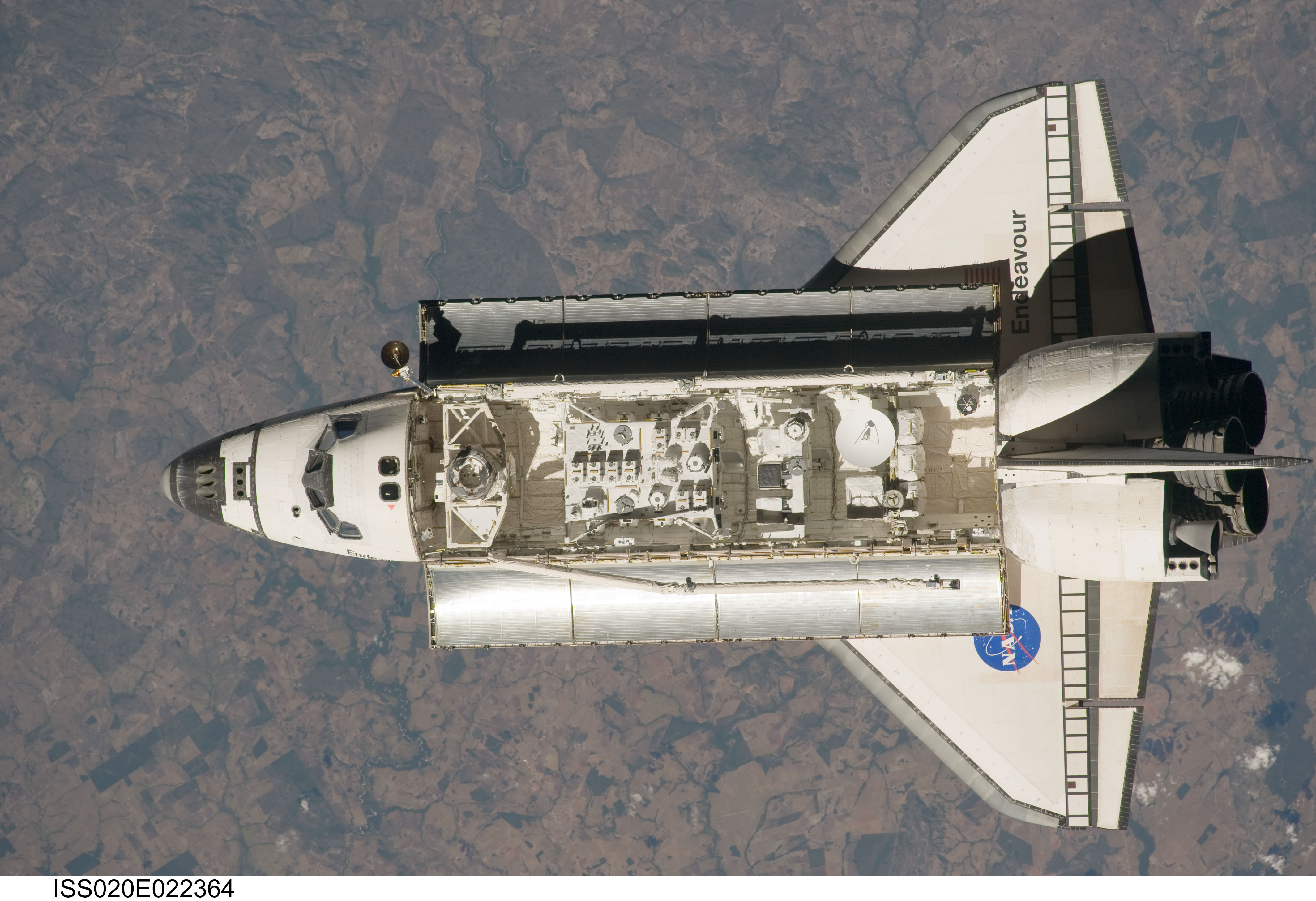 STS-127 approach to ISS
