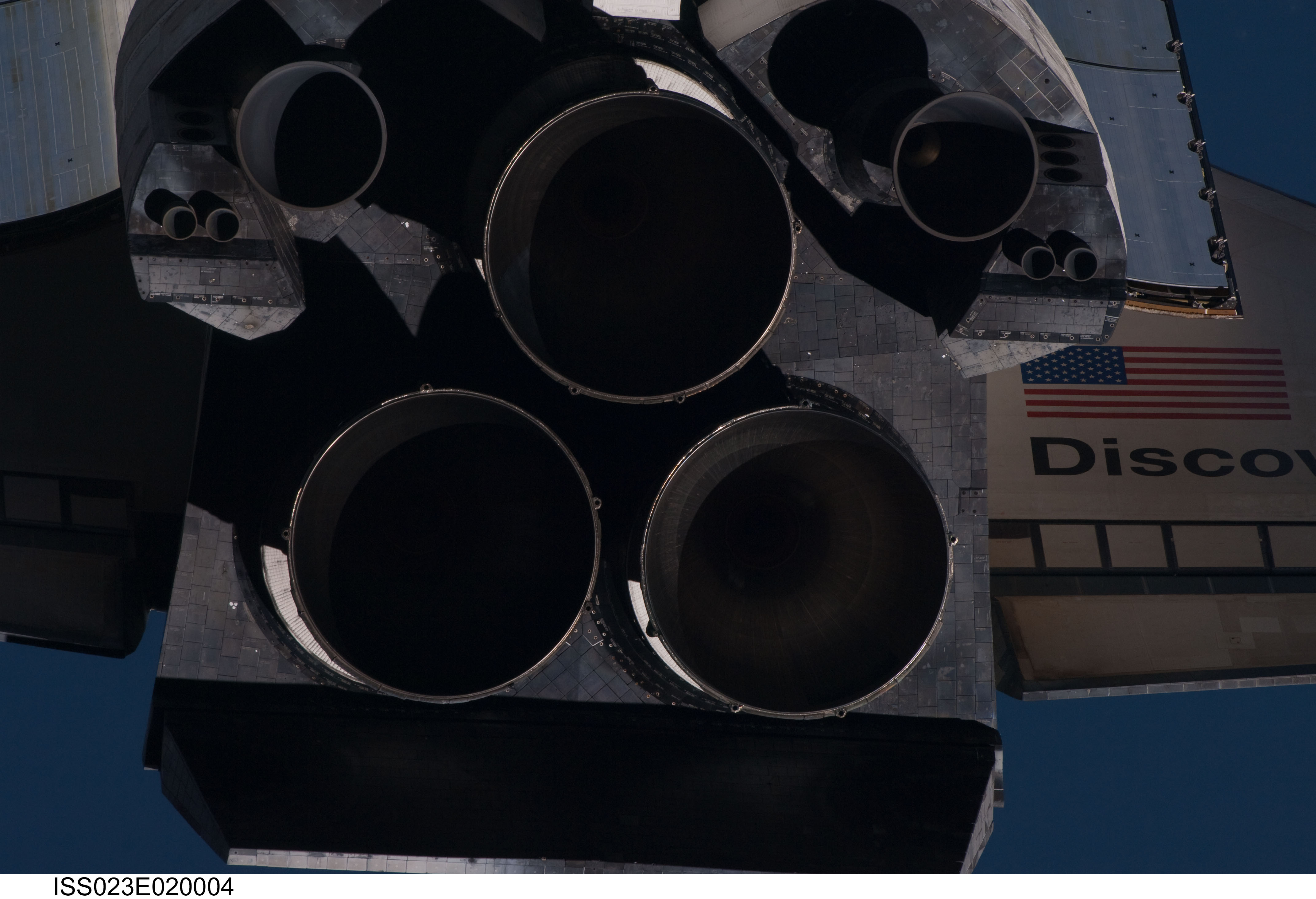 Mapping Sequence performed during the STS-131 R-Bar Pitch Maneuver