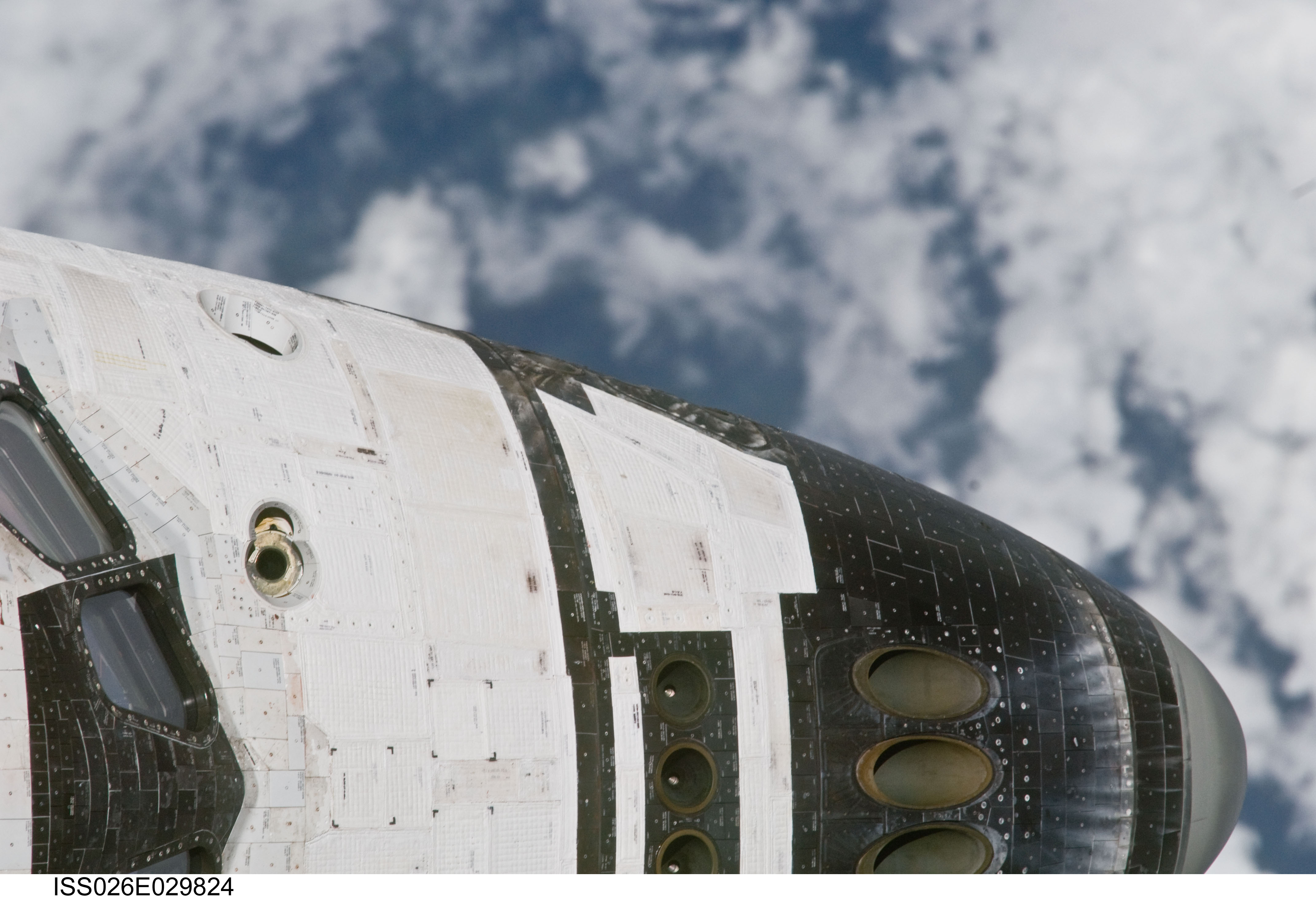 Mapping Sequence performed during the STS-133 R-Bar Pitch Maneuver