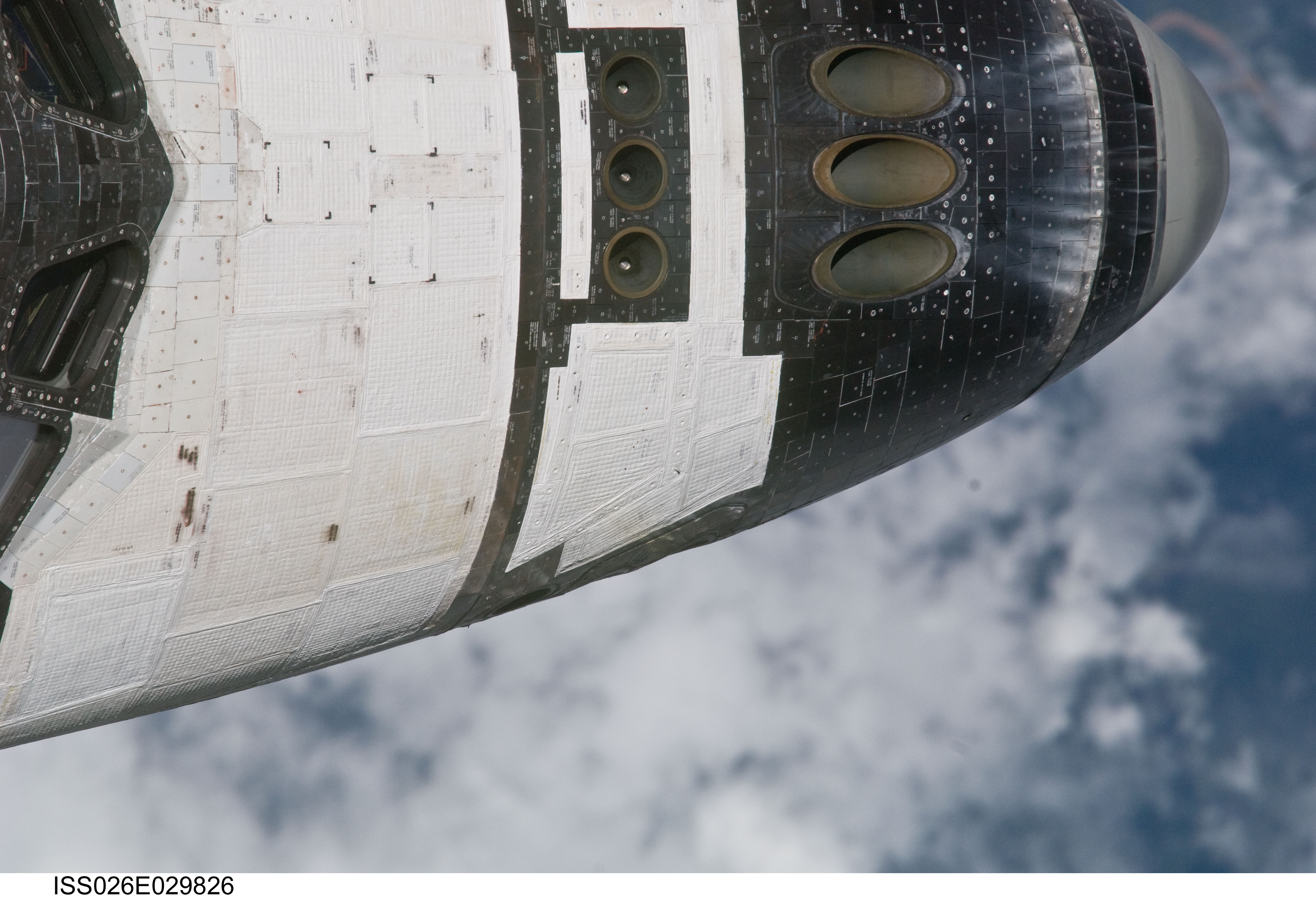 Mapping Sequence performed during the STS-133 R-Bar Pitch Maneuver