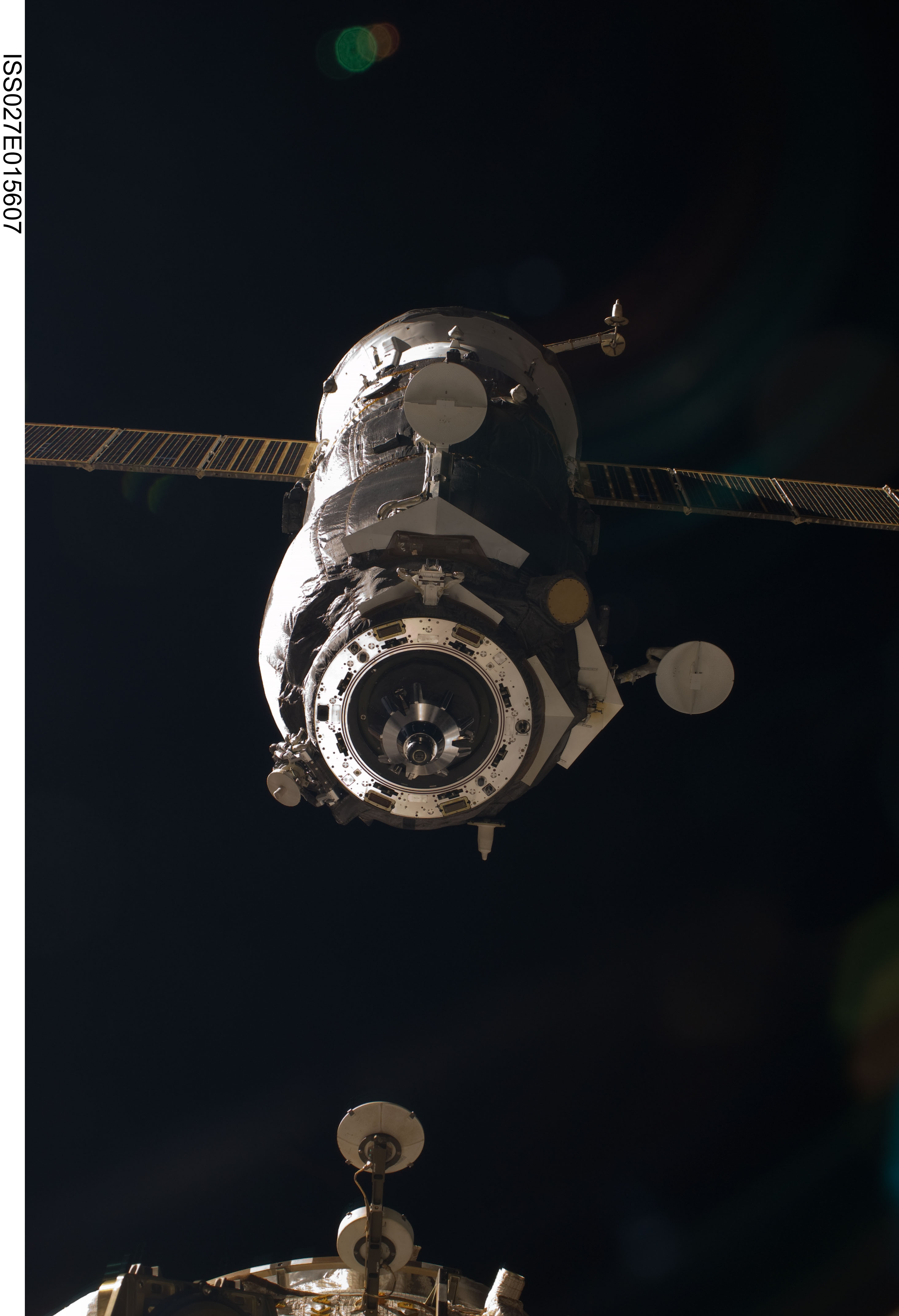 Progress 41P Spacecraft after Undocking from DC1