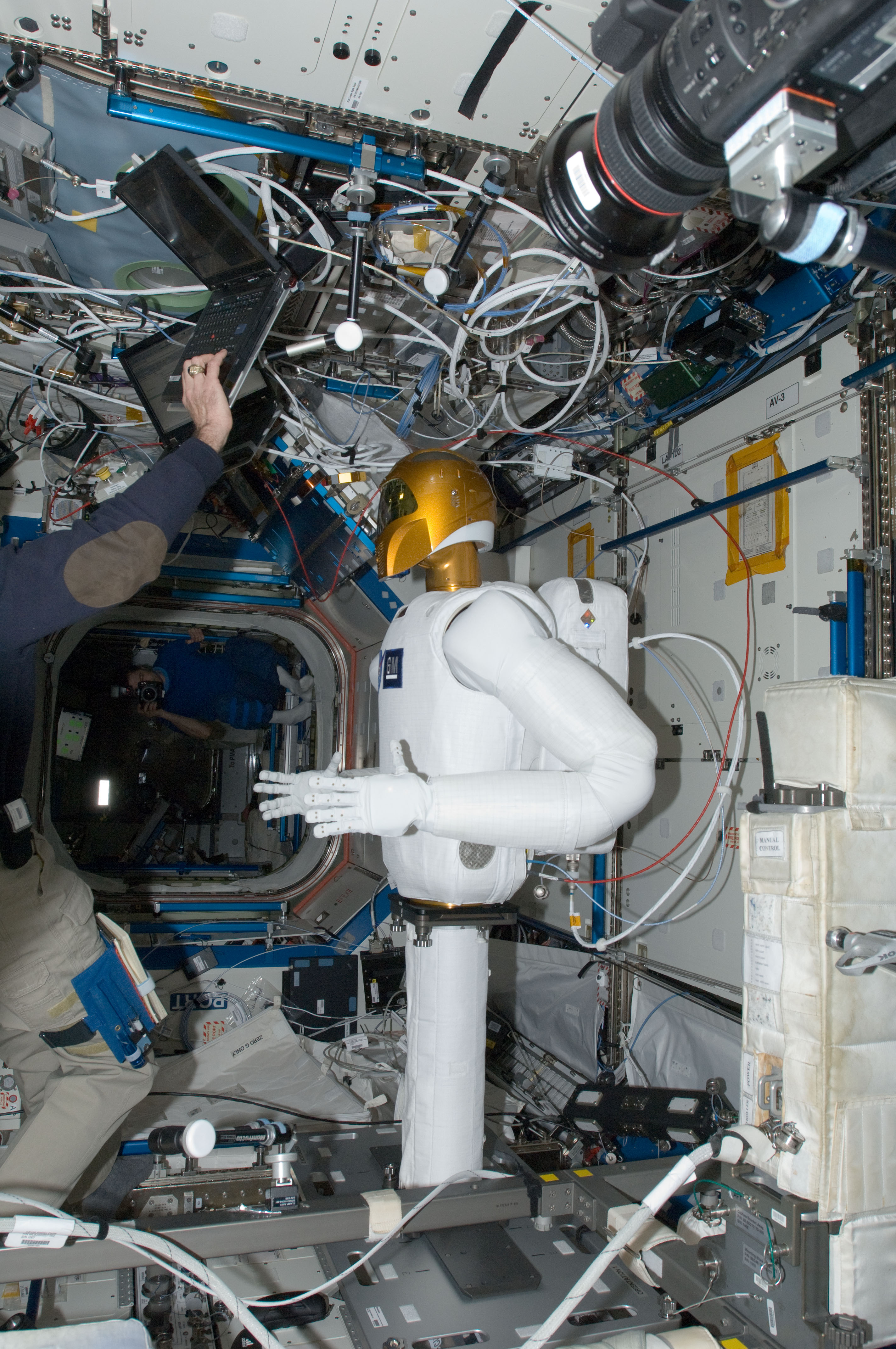Robonaut 2 in the U.S. Laboratory