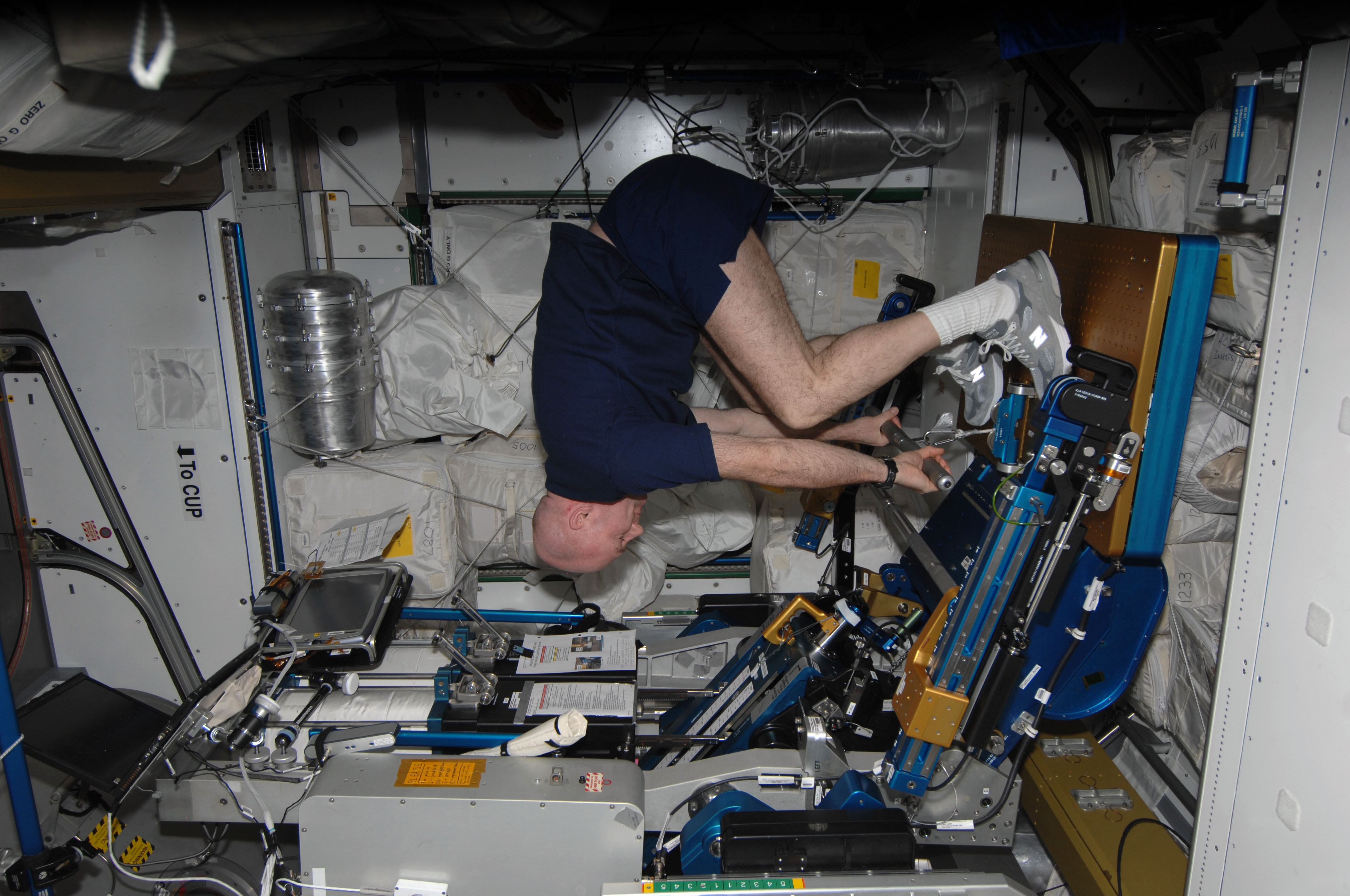 Kuipers exercises on the ARED in the Node 3