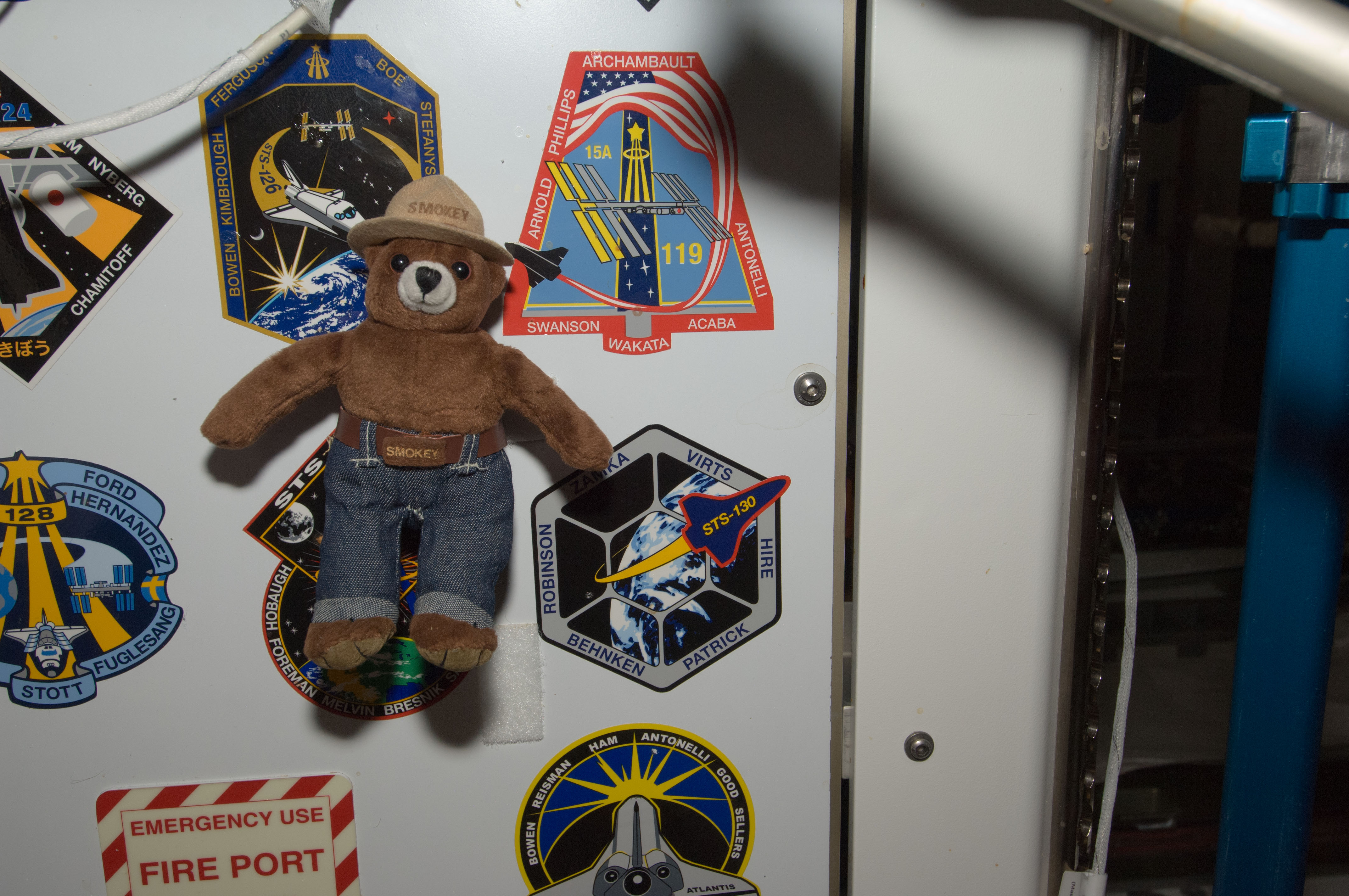 Smokey the Bear Toy in the Node 1