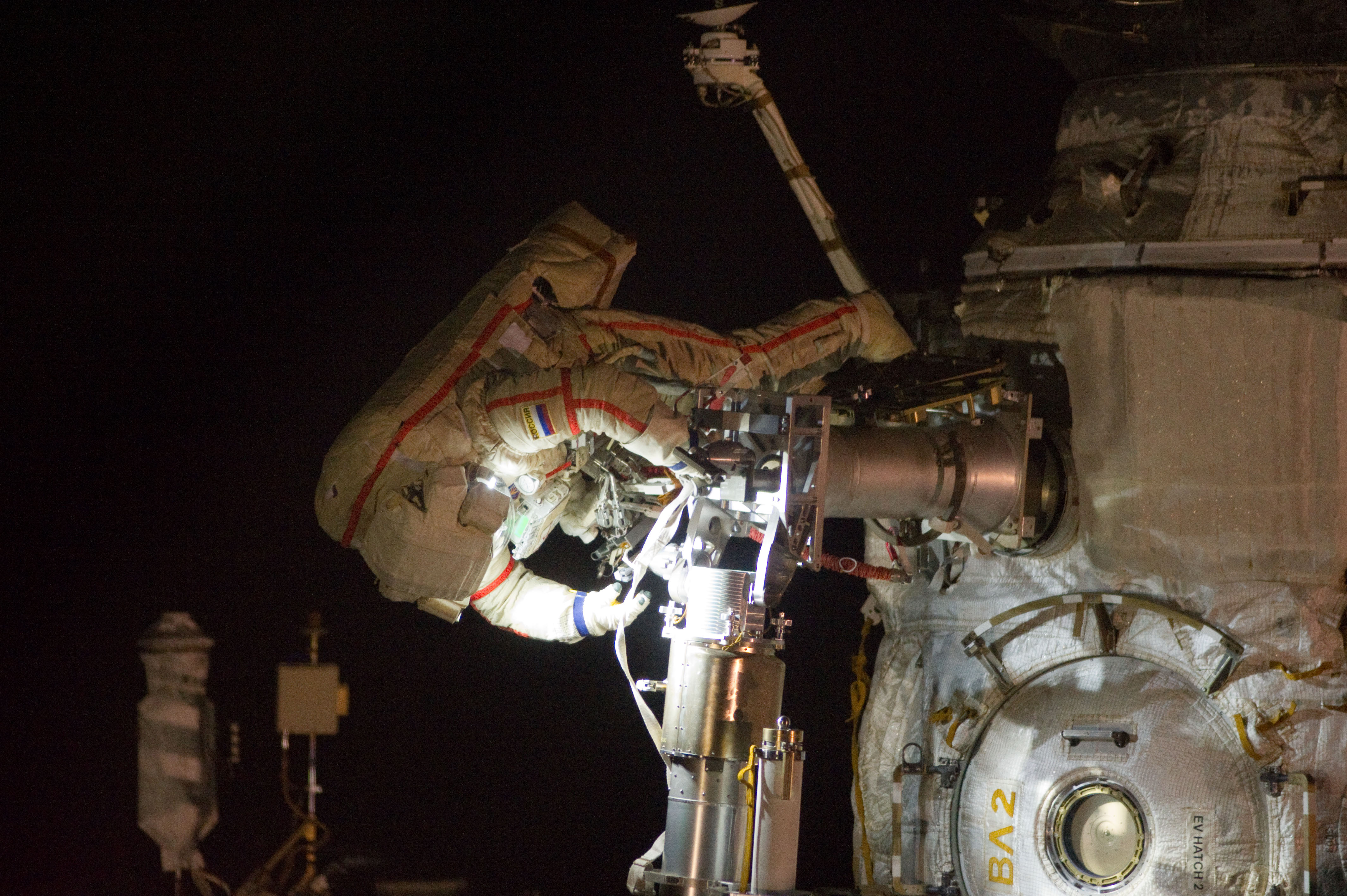 Russian EVA-31 spacewalk