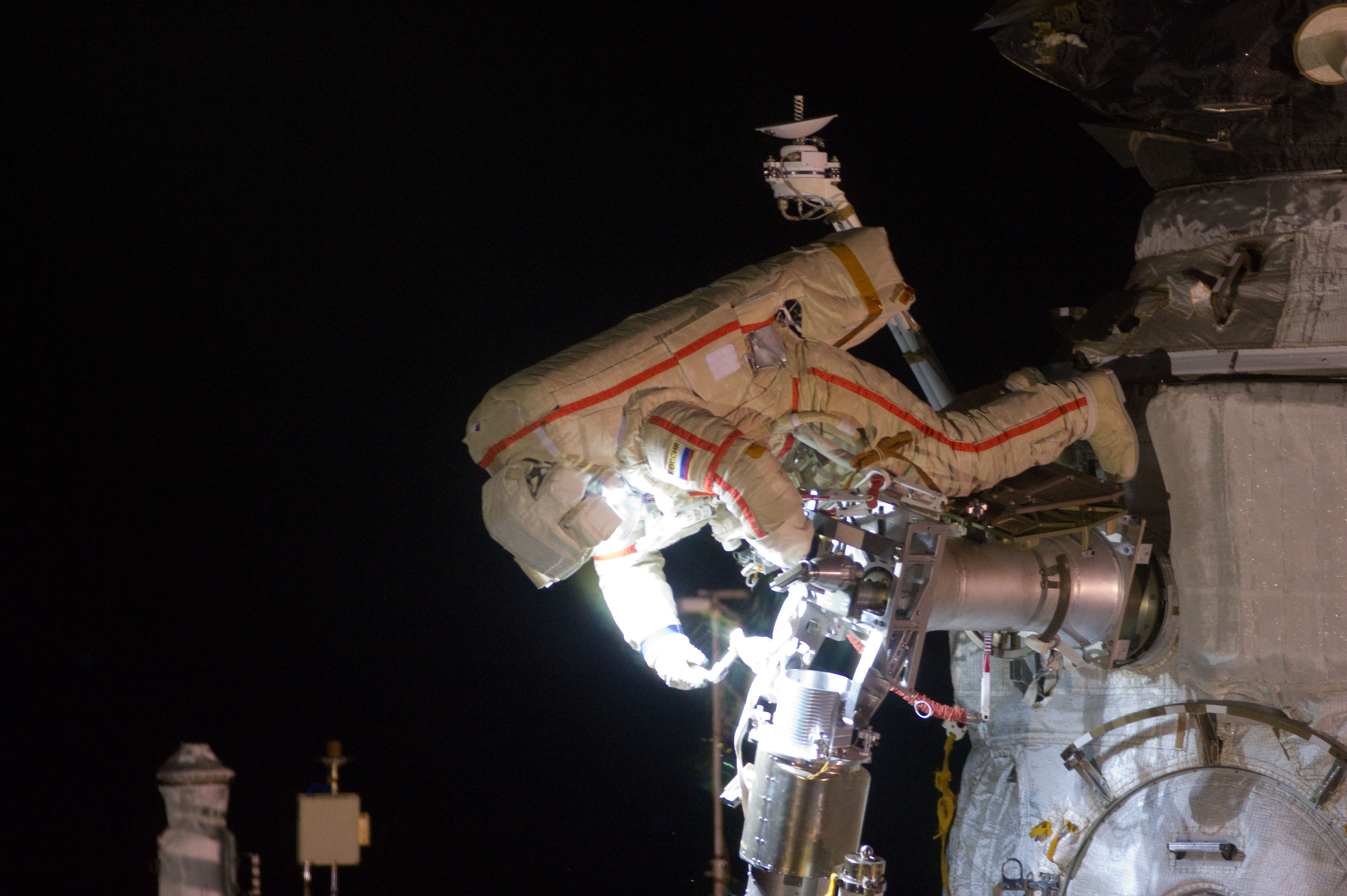 Russian EVA-31 spacewalk