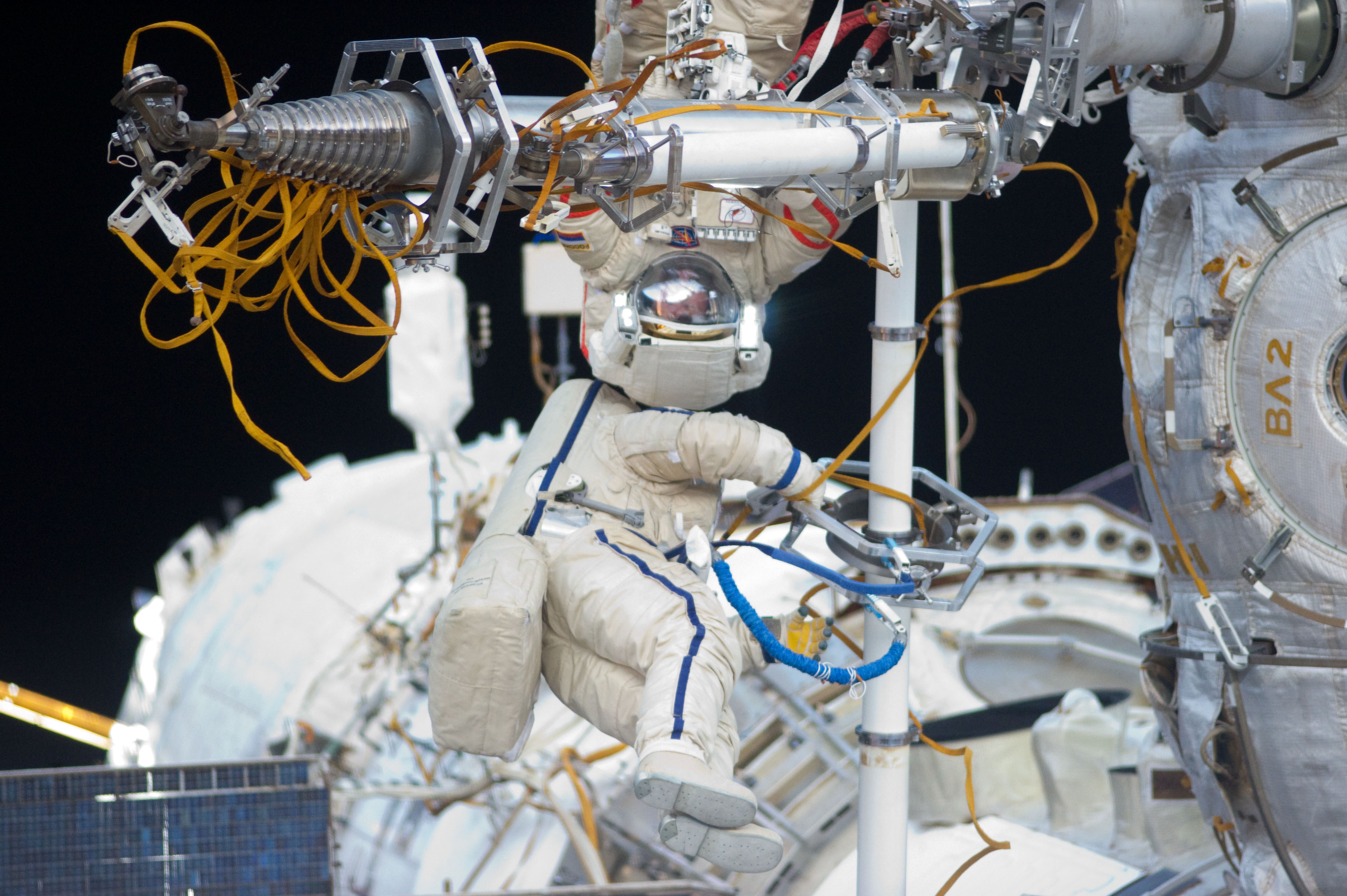 Russian EVA-31 spacewalk