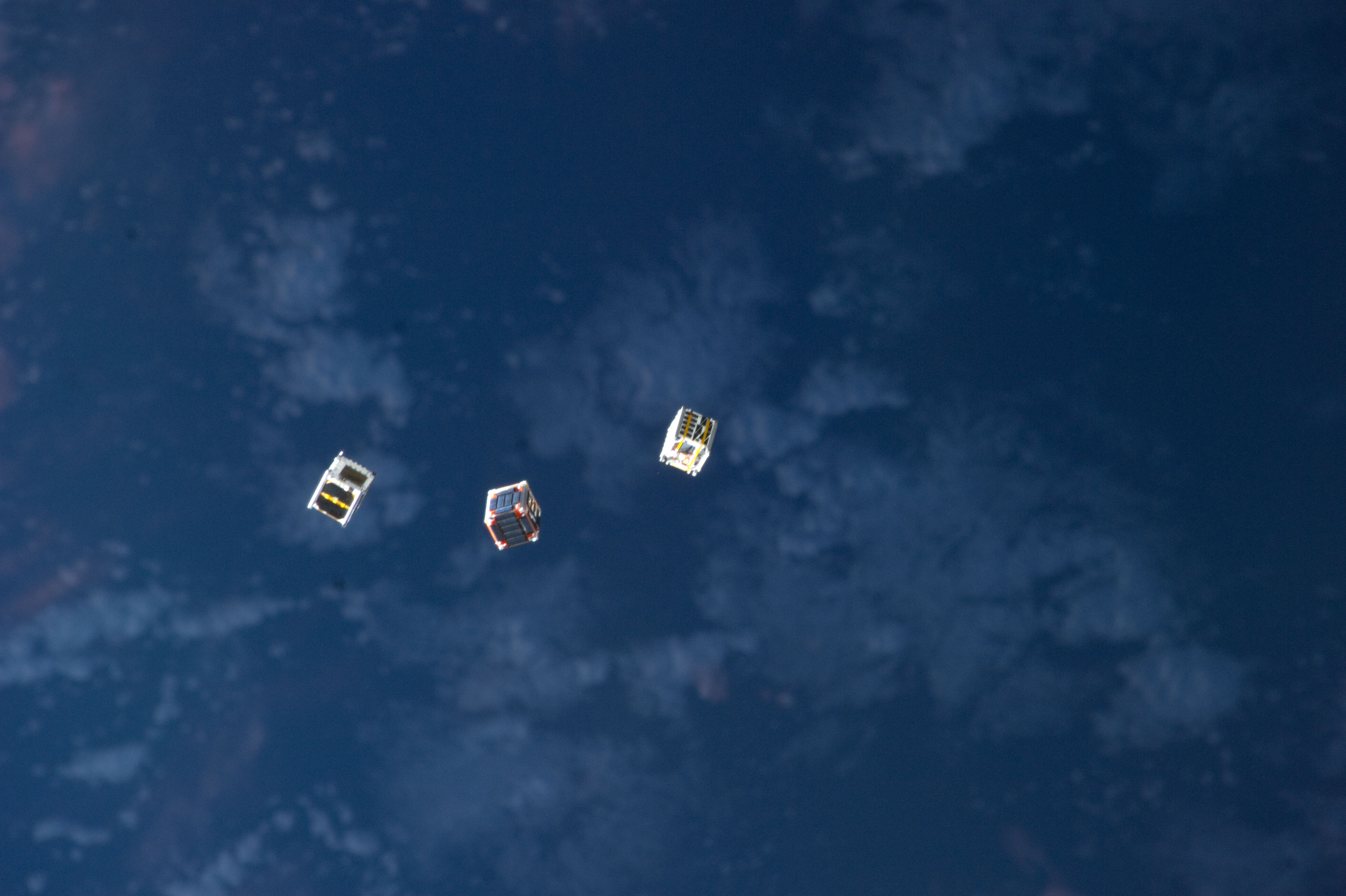 JEMRMS Small Satellite Deployment Observation