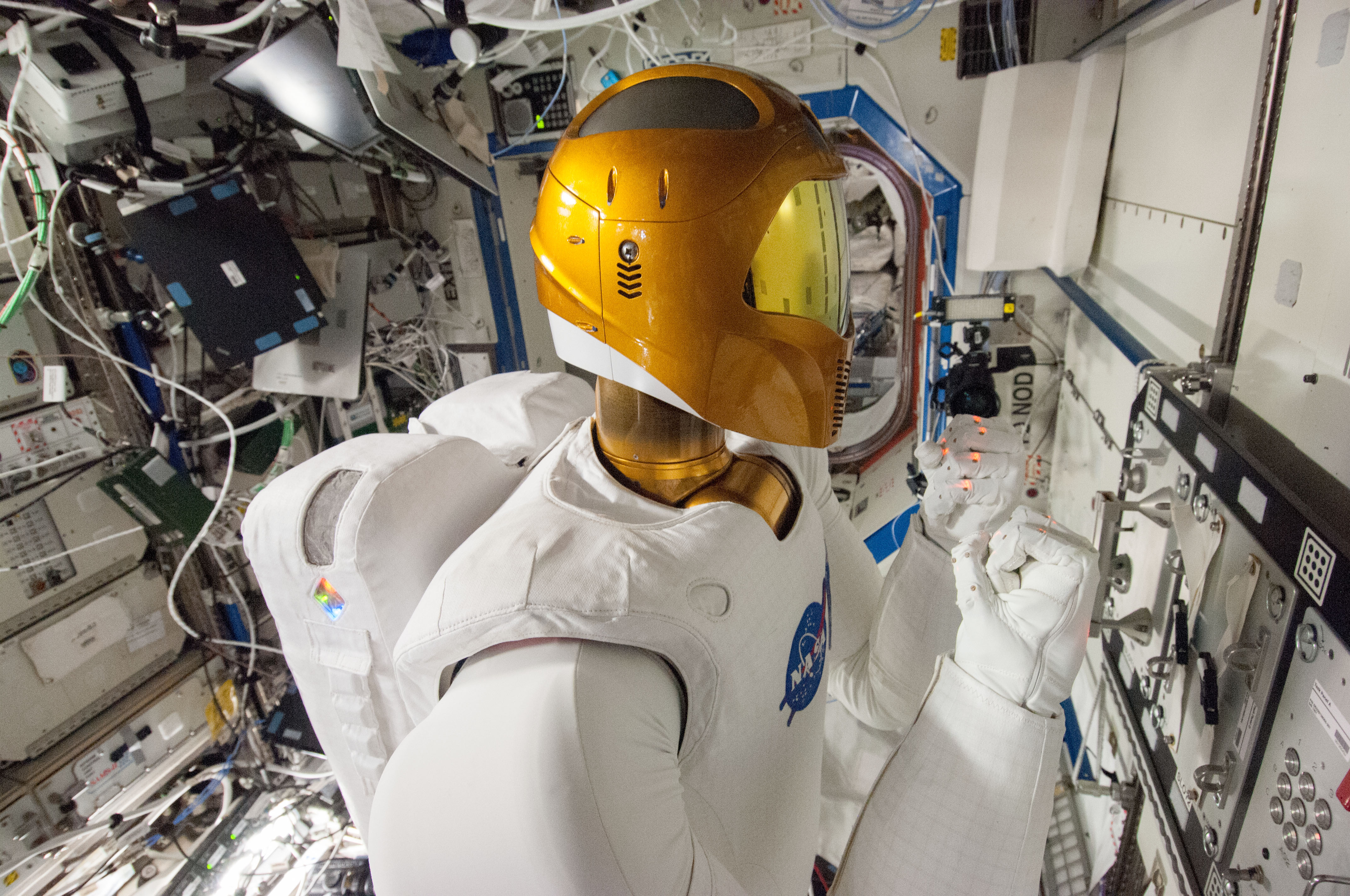 Robonaut 2 in the U.S. Laboratory
