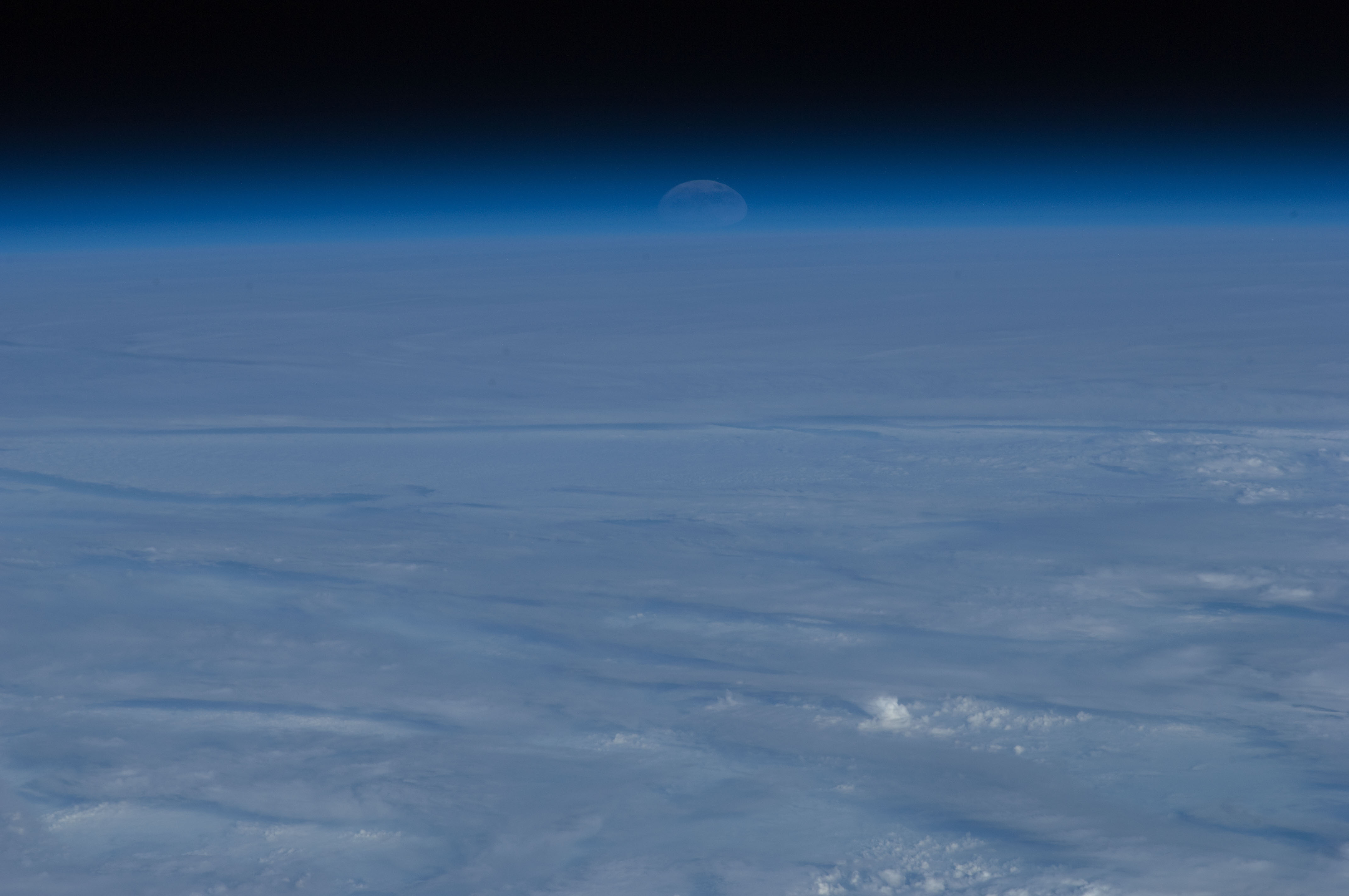 Lunar Observations taken by Expedition 34 crewmember