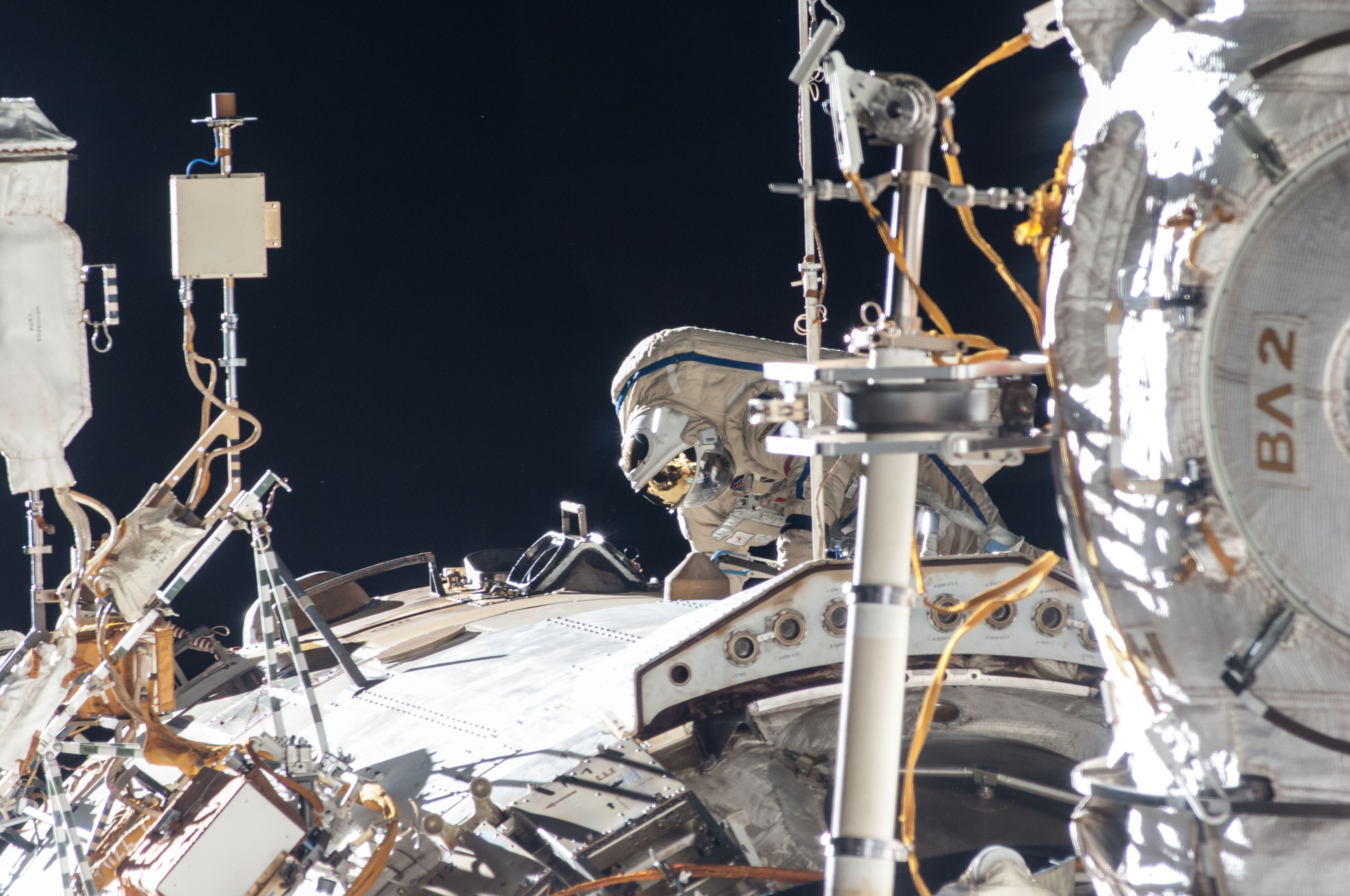 Vinogradov during EVA 32