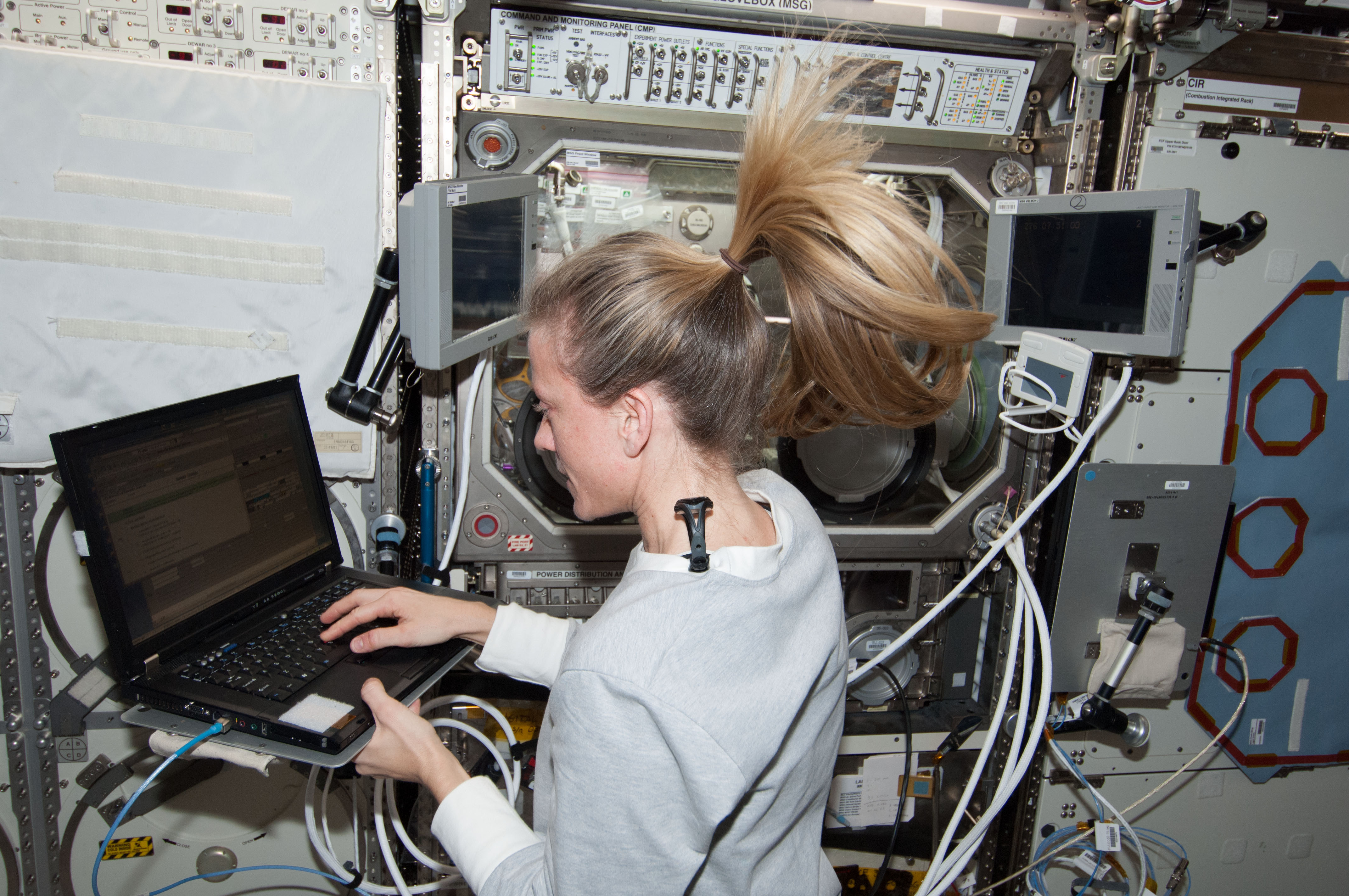 Nyberg in U.S. Laboratory