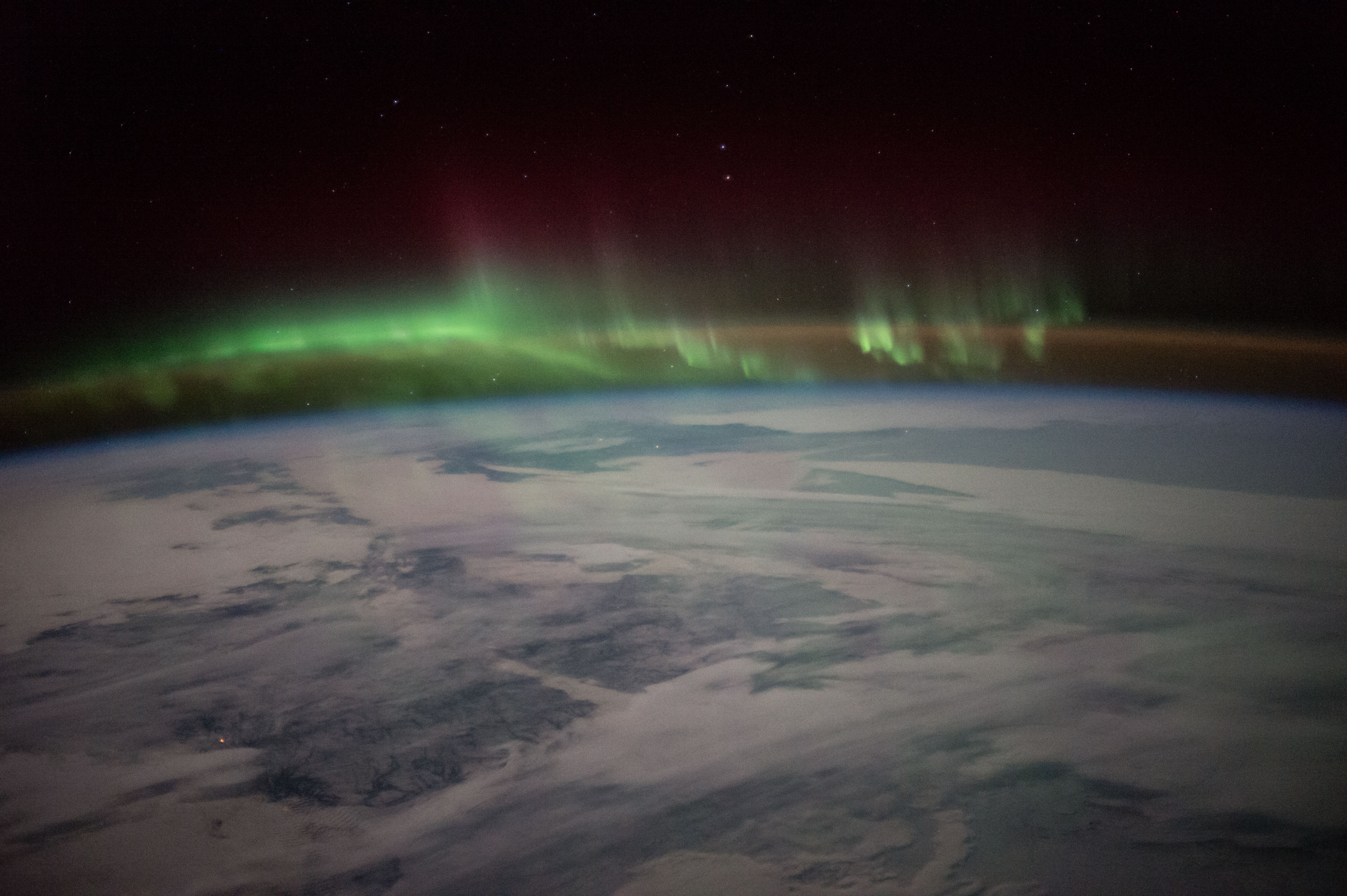 Earth observation taken by the Expedition 46 crew