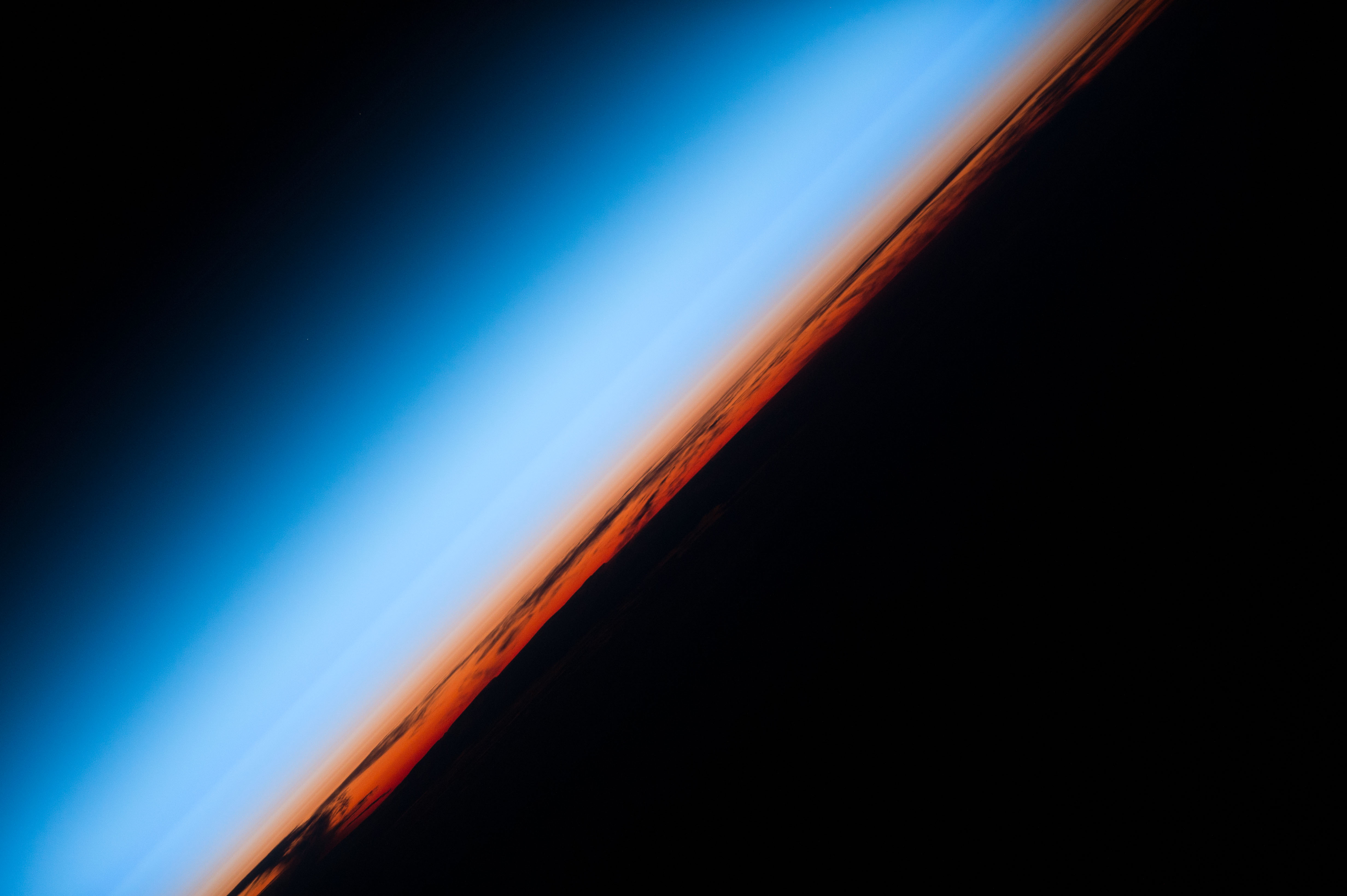Earth observation taken by the Expedition 46 crew