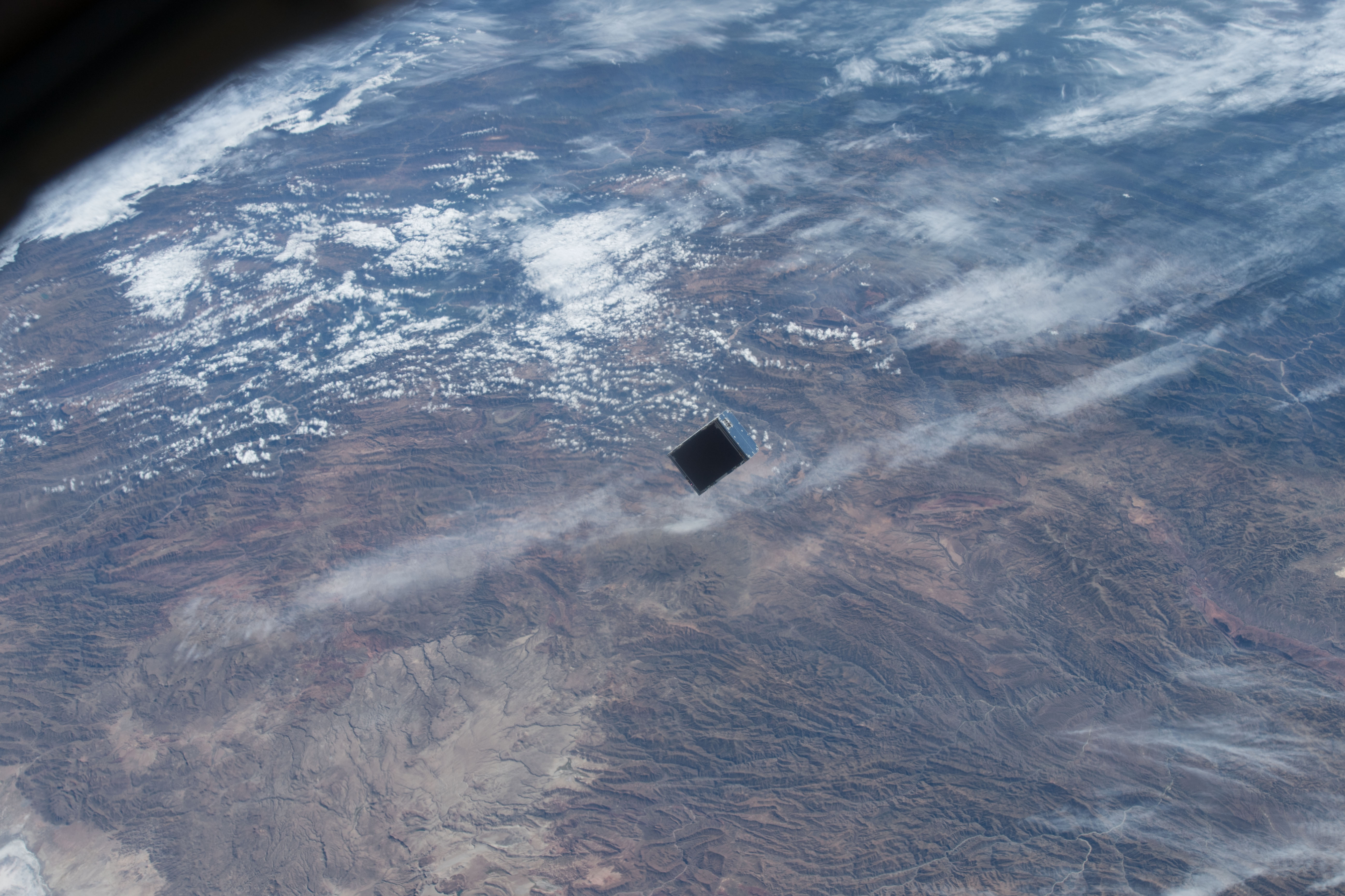 NanoRack Cubesat Deployer (NRCSD) Number 13 Deploy