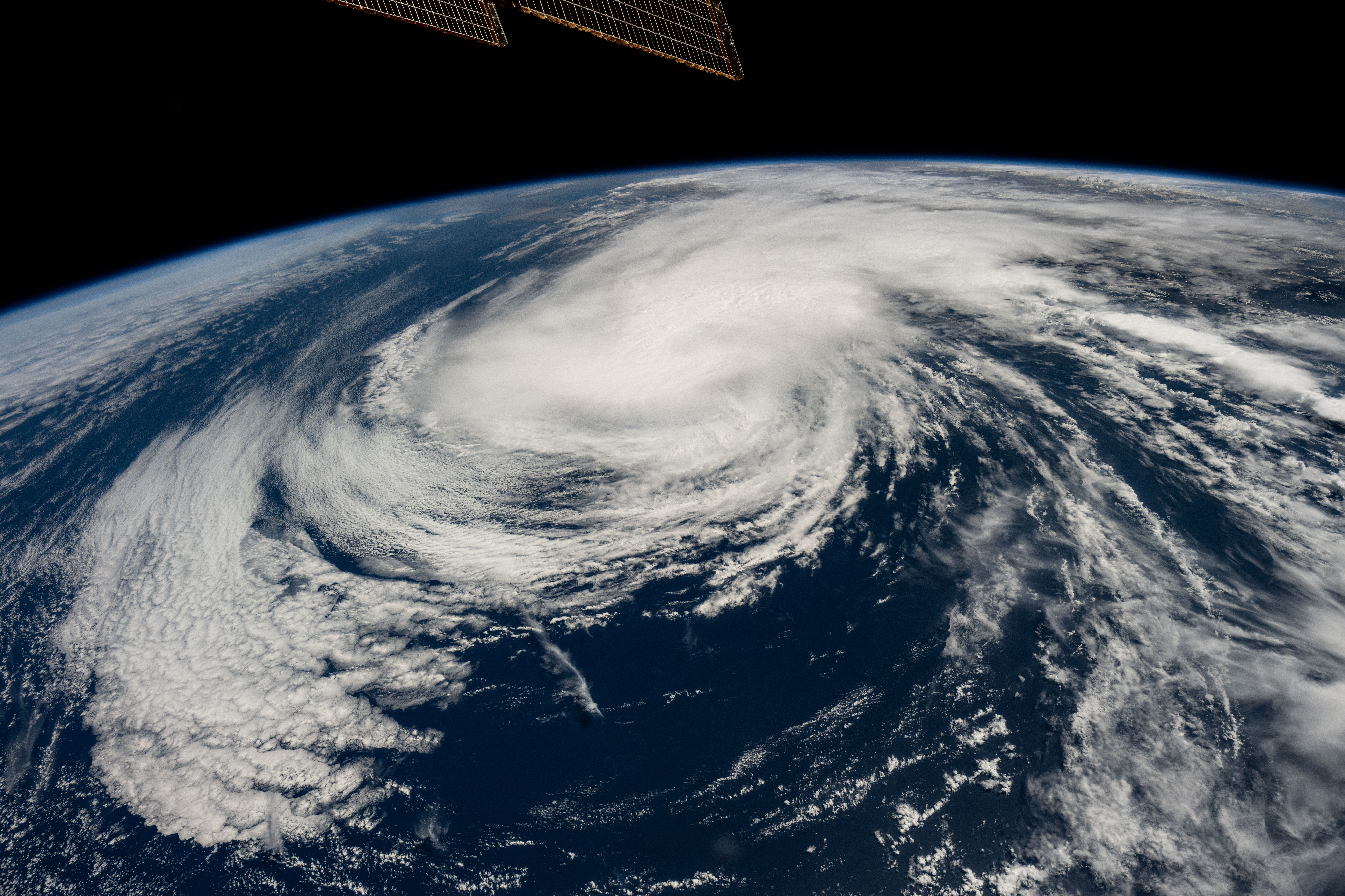 Tropical storm Alvin is pictured in the Pacific Ocean