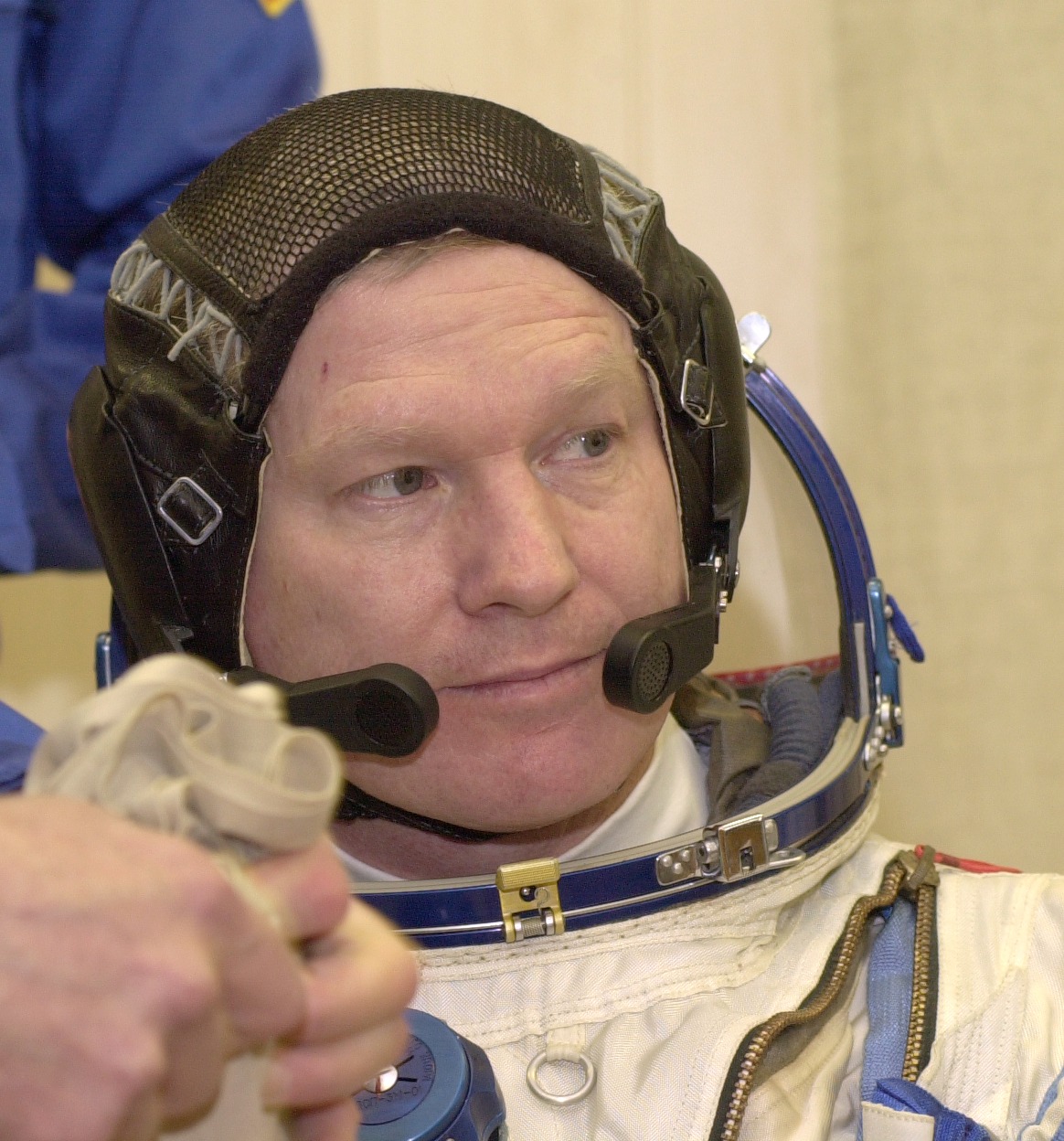 Various views of Expedition One crewmembers in Russia