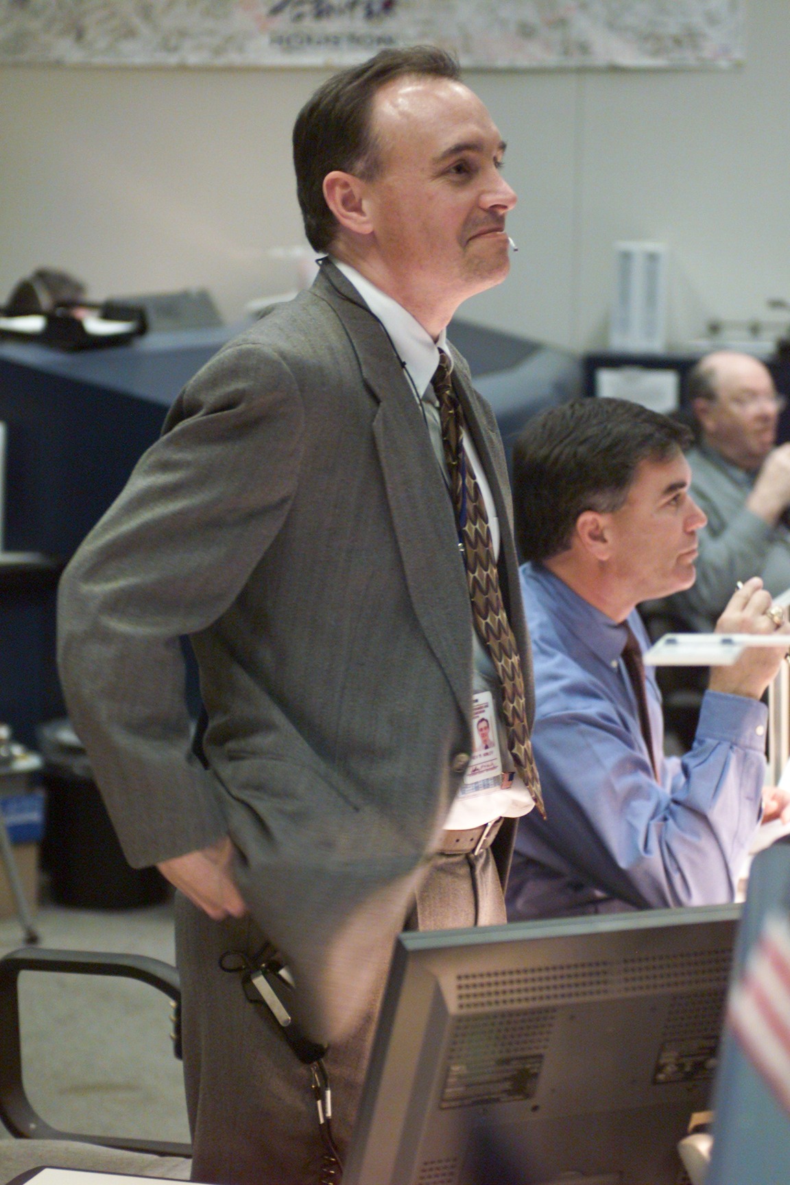 Documentation of White Flight Control Room (WFCR), Building 30 during STS-109.