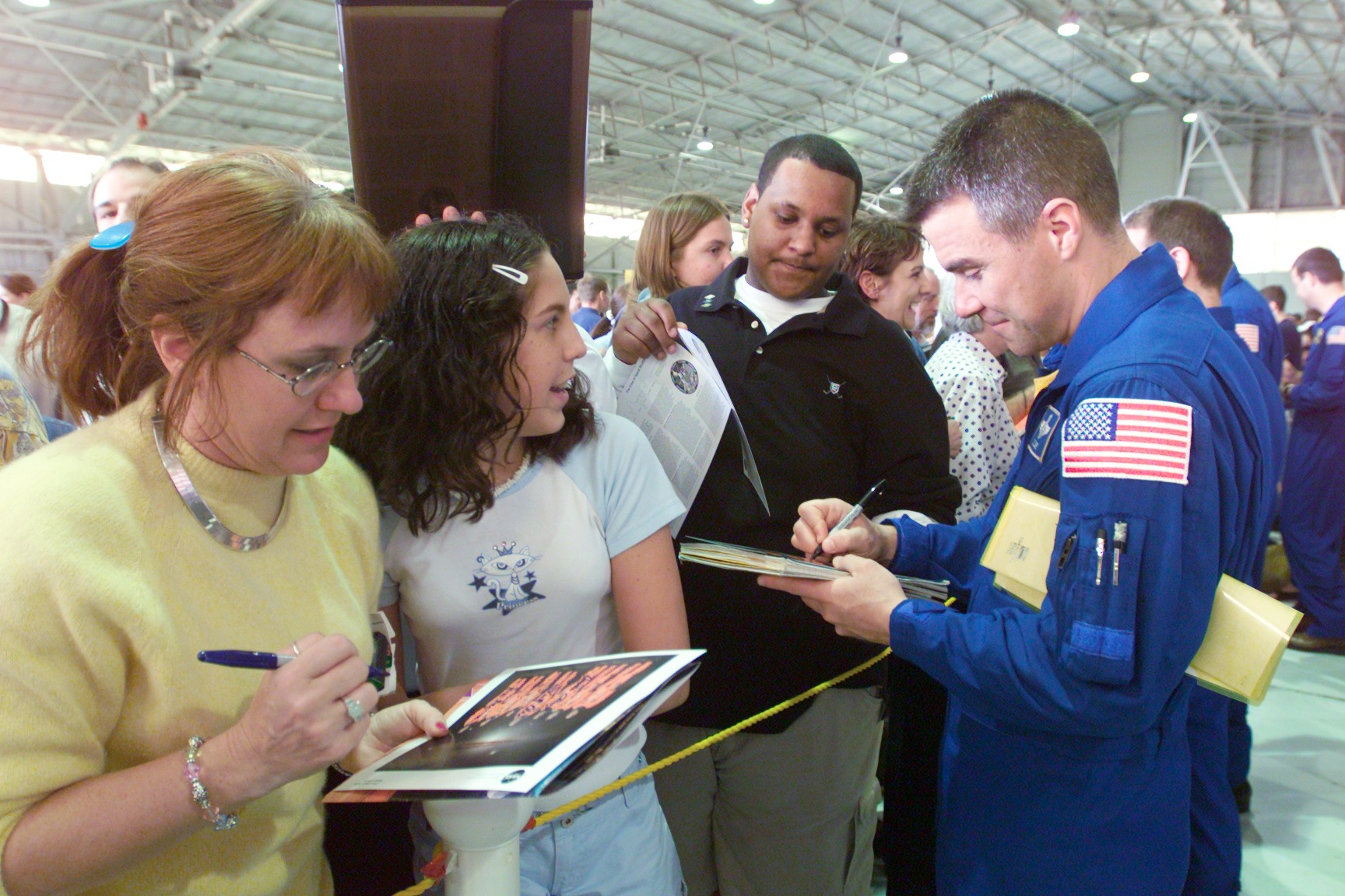 STS-109 Crew Return Ceremony at Ellington Field