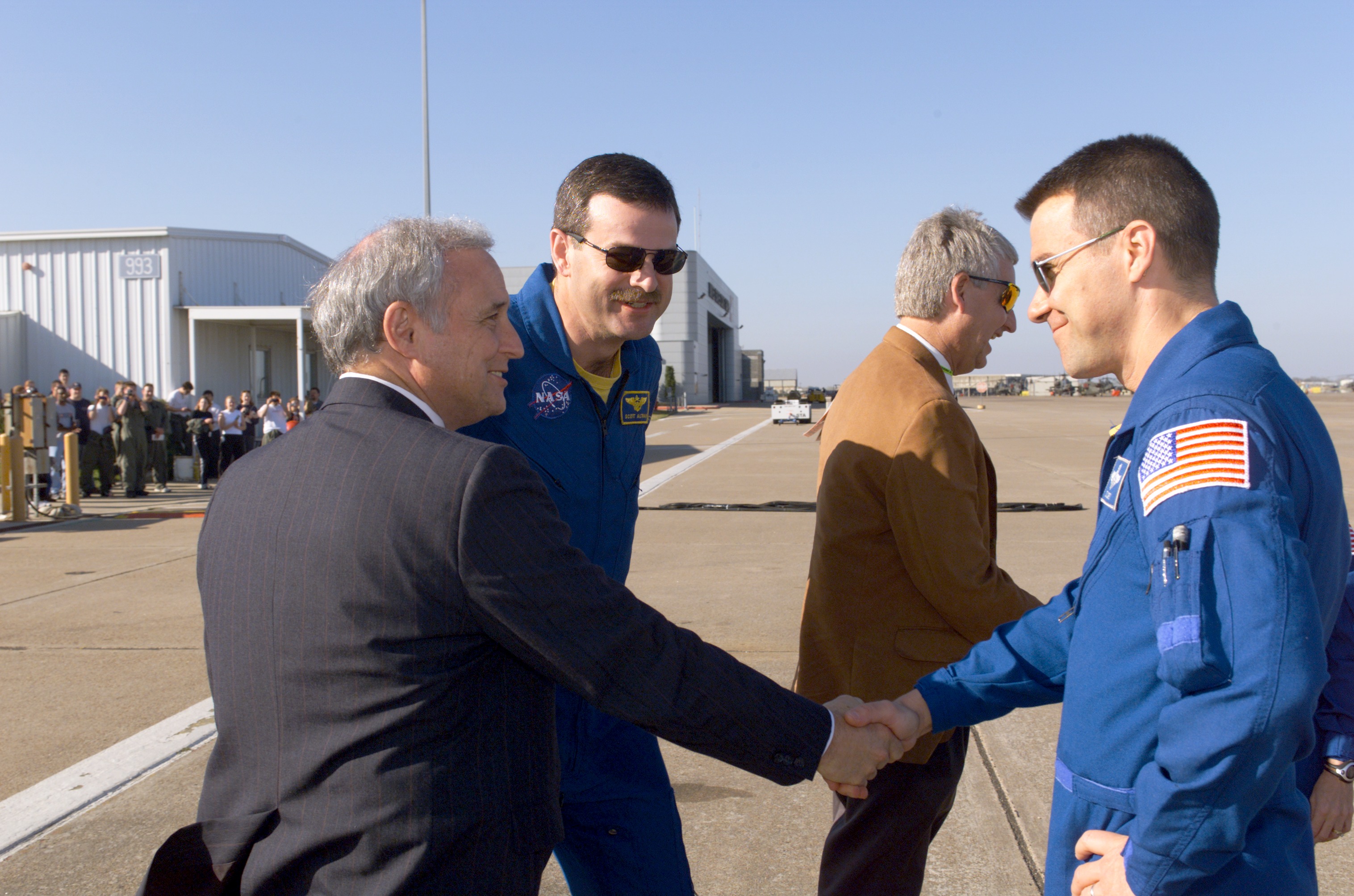STS-109 Crew Return Ceremony at Ellington Field