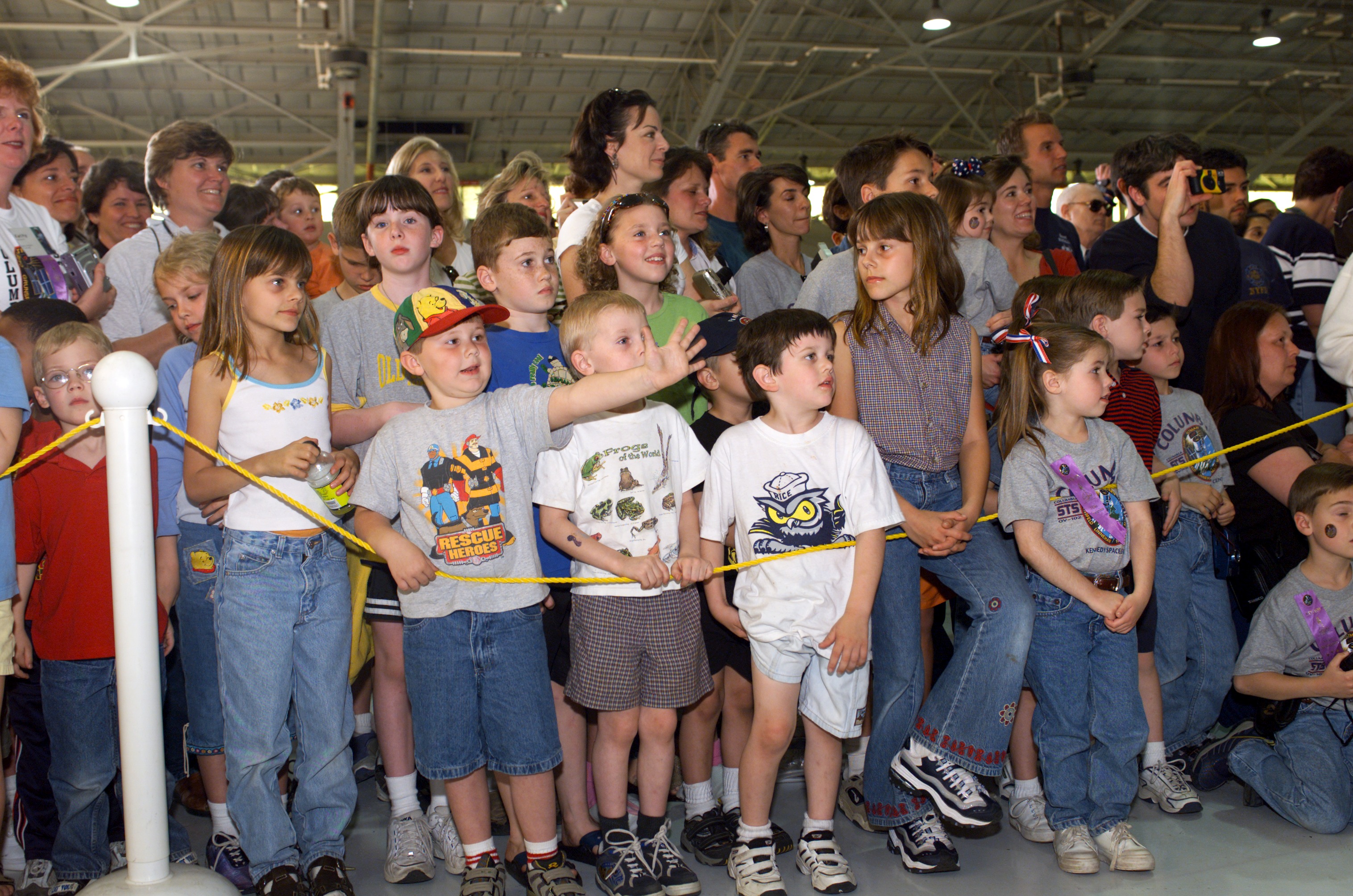 STS-109 Crew Return Ceremony at Ellington Field