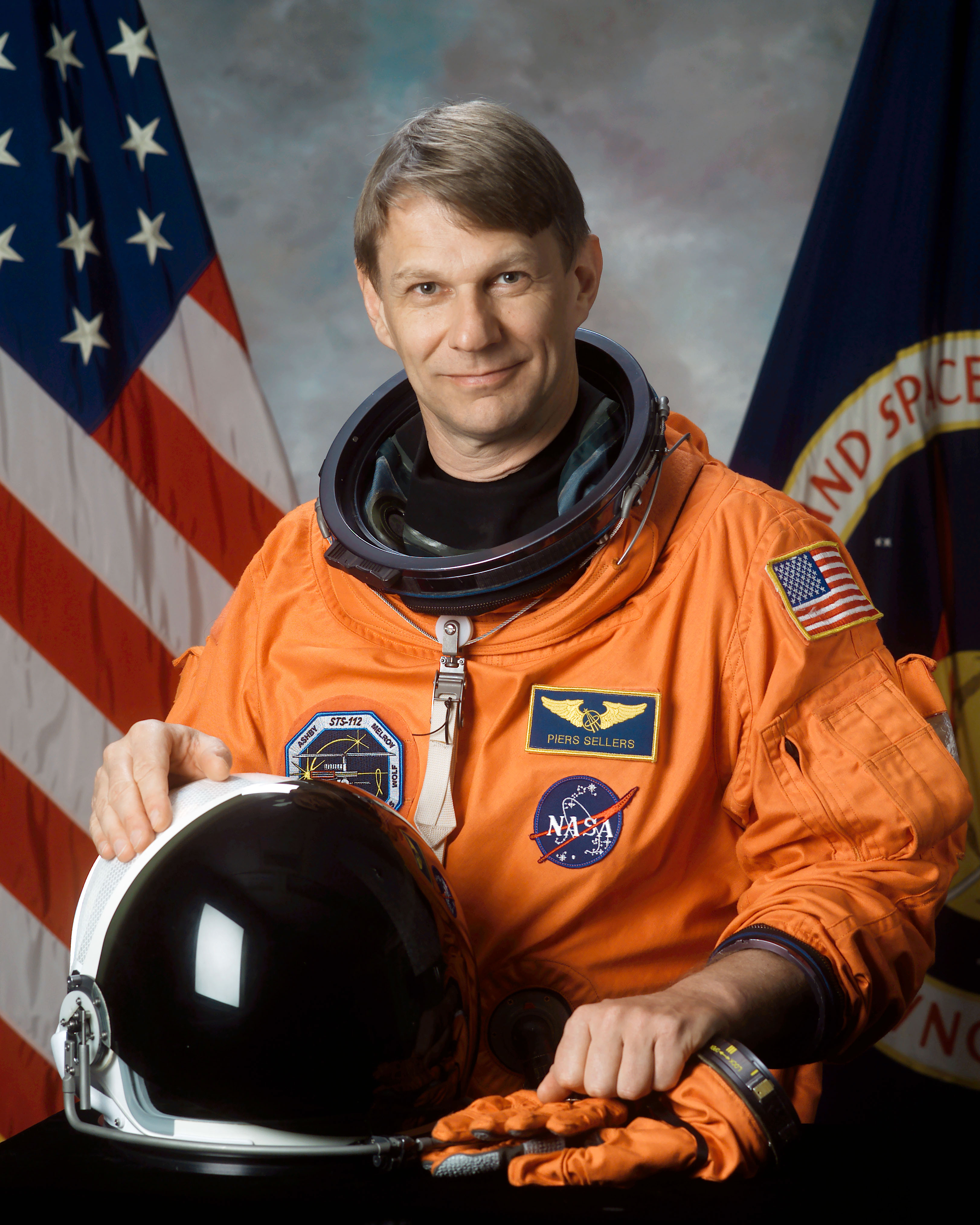 Official Portrait of Astronaut Piers J. Sellers