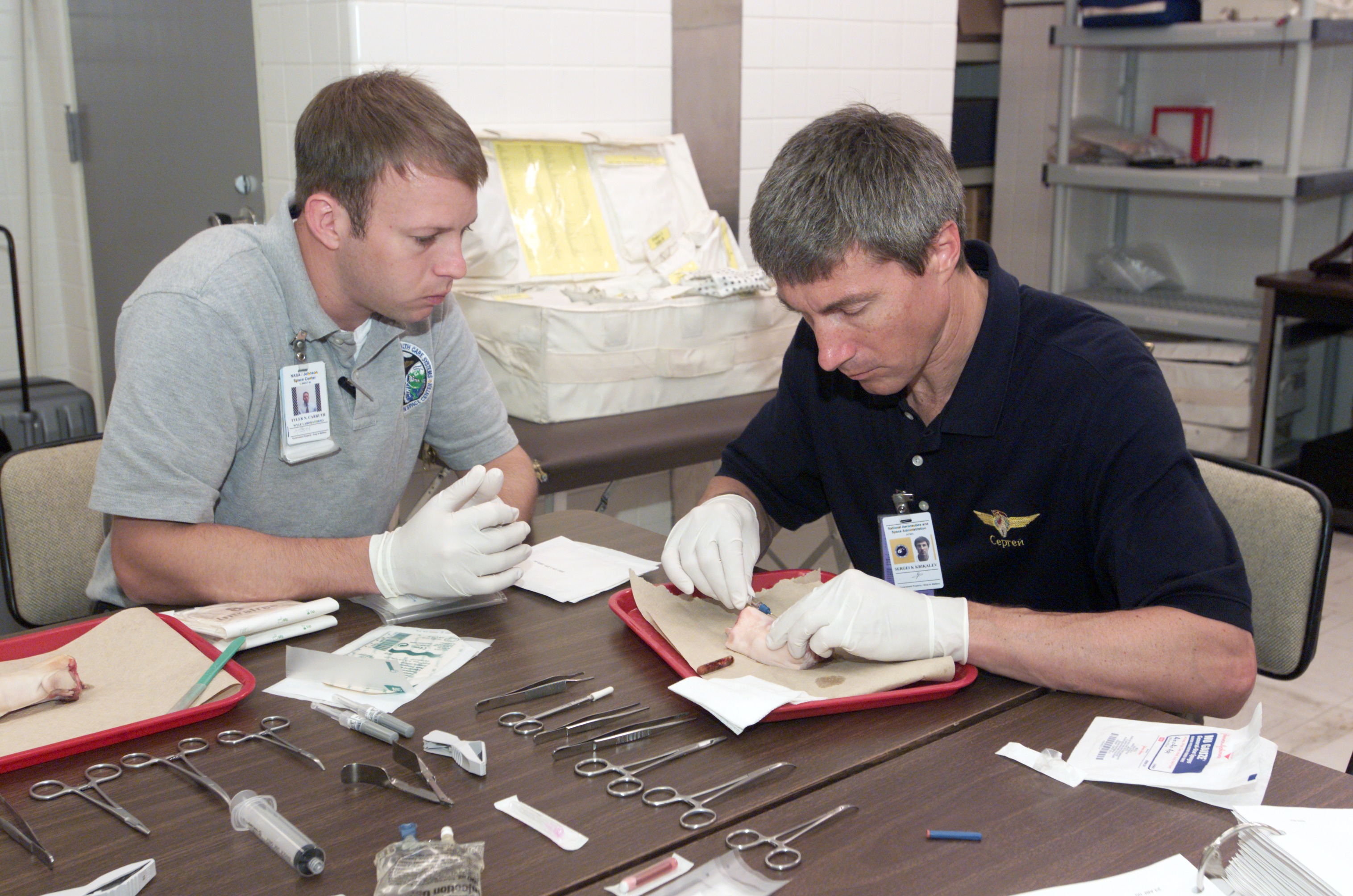 Expedition 11 Preflight training