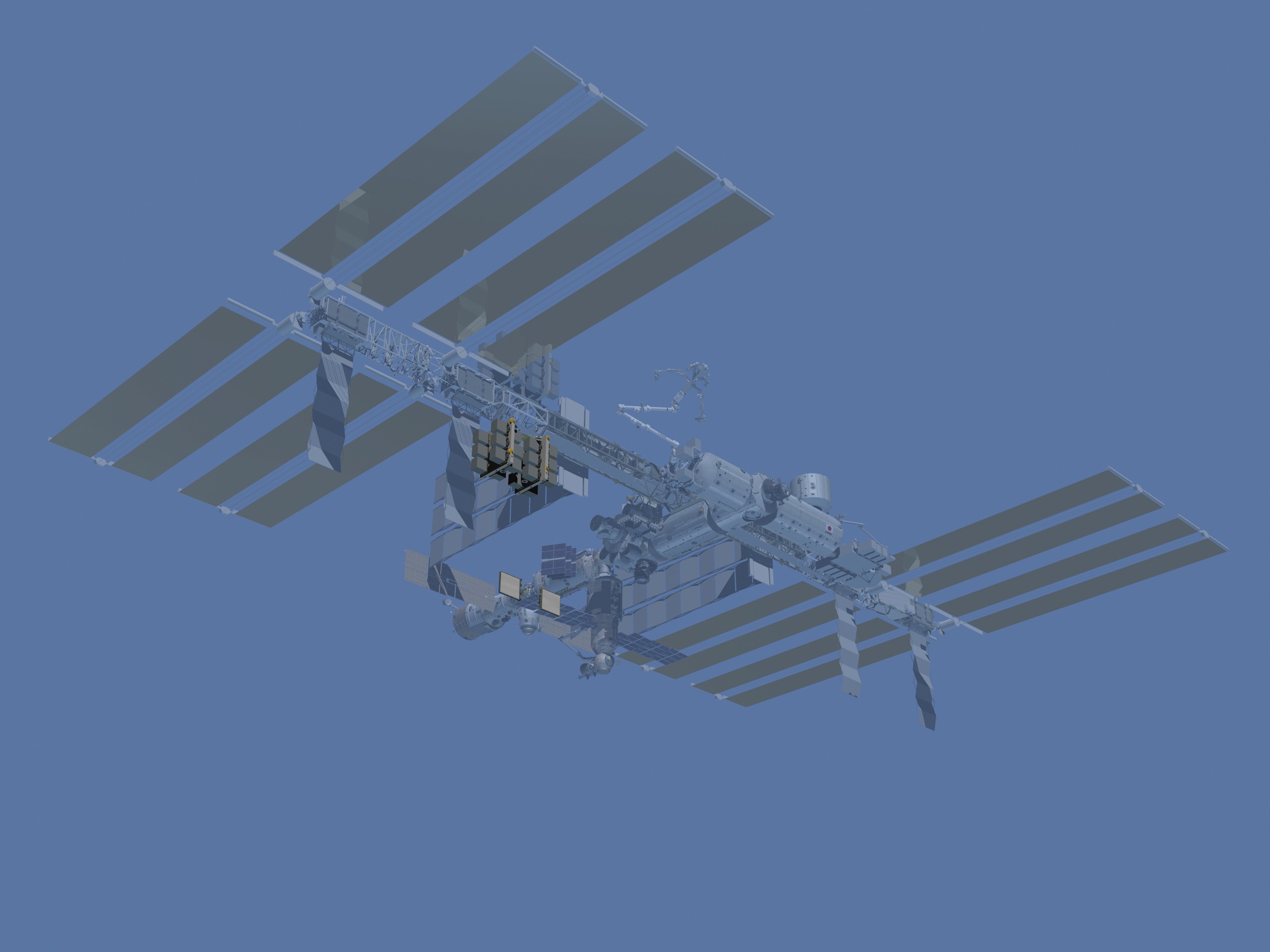 ISS Assembly Sequence Rev H still images for use on Imagery Online, HSF web