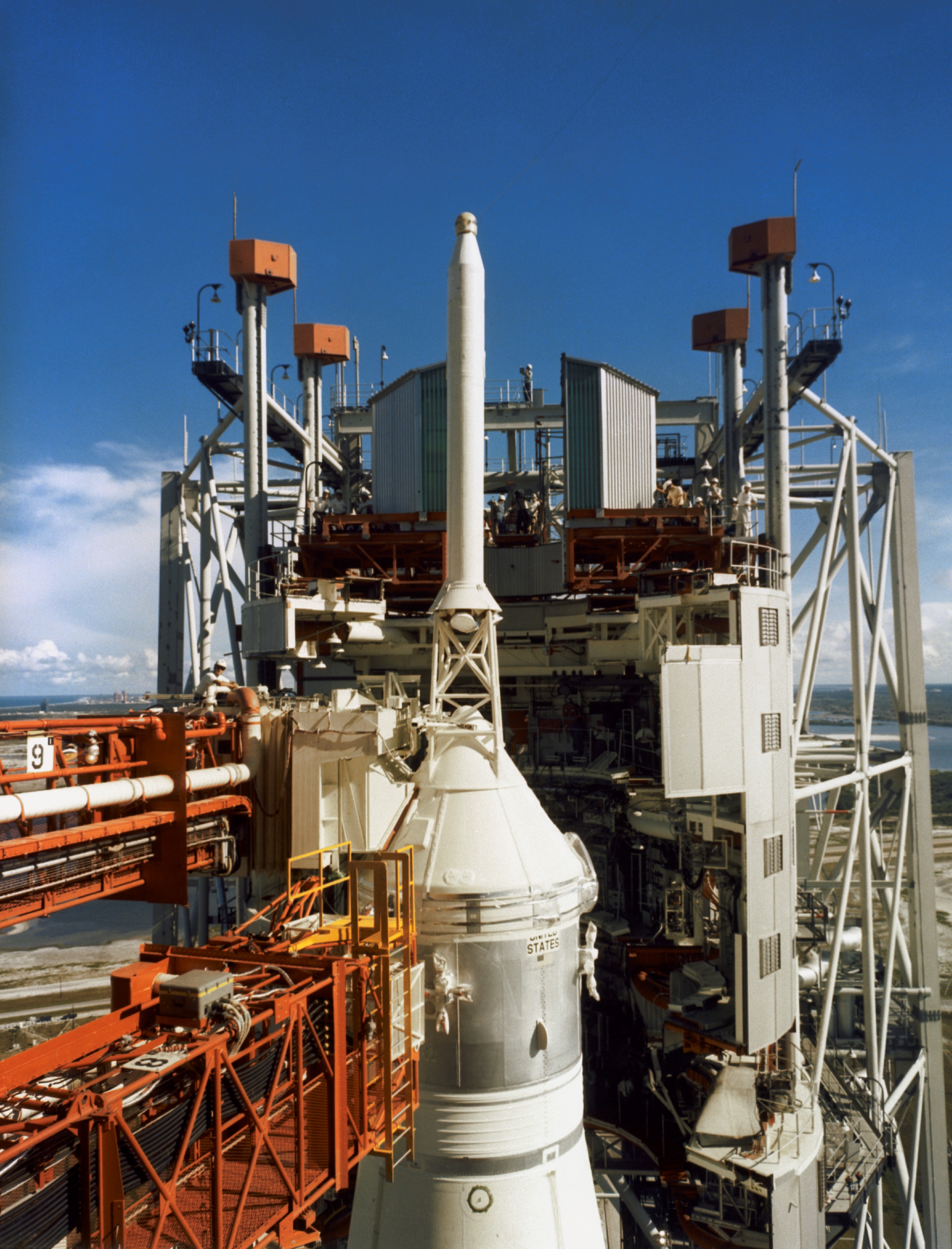 Apollo 11 spacecraft pre-launch