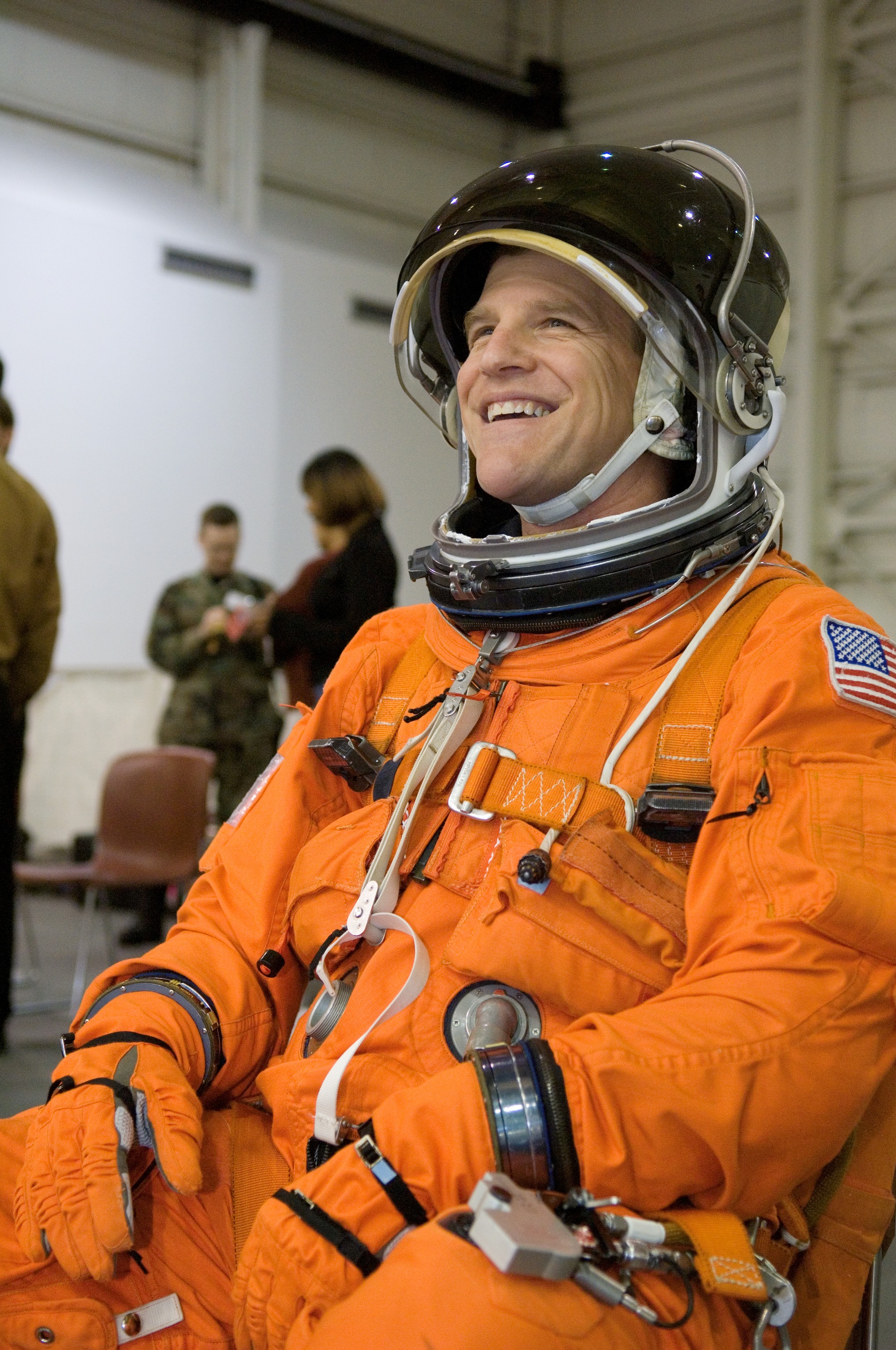 STS-120 water survival training at the NBL