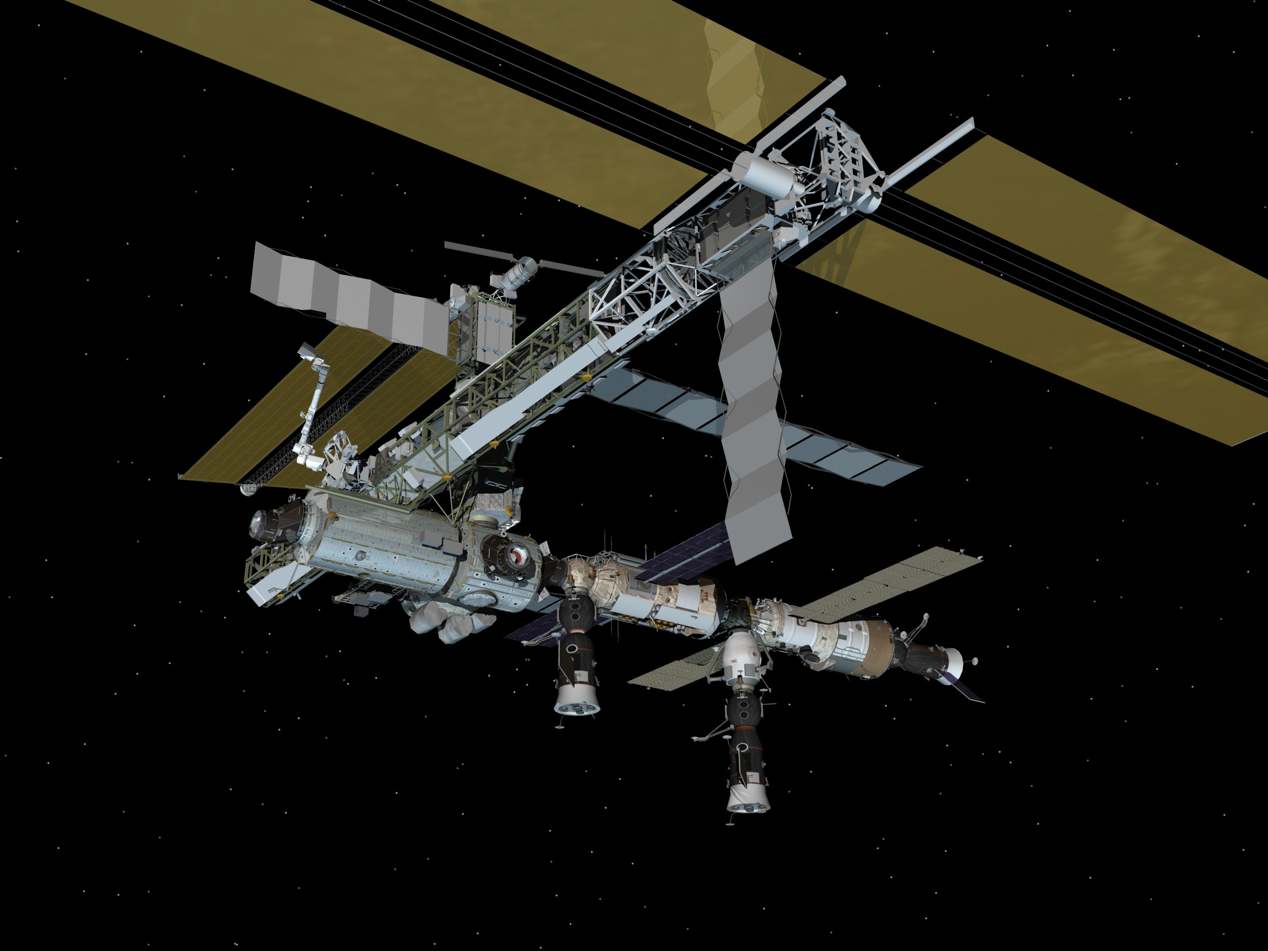 Current Configuration of the ISS