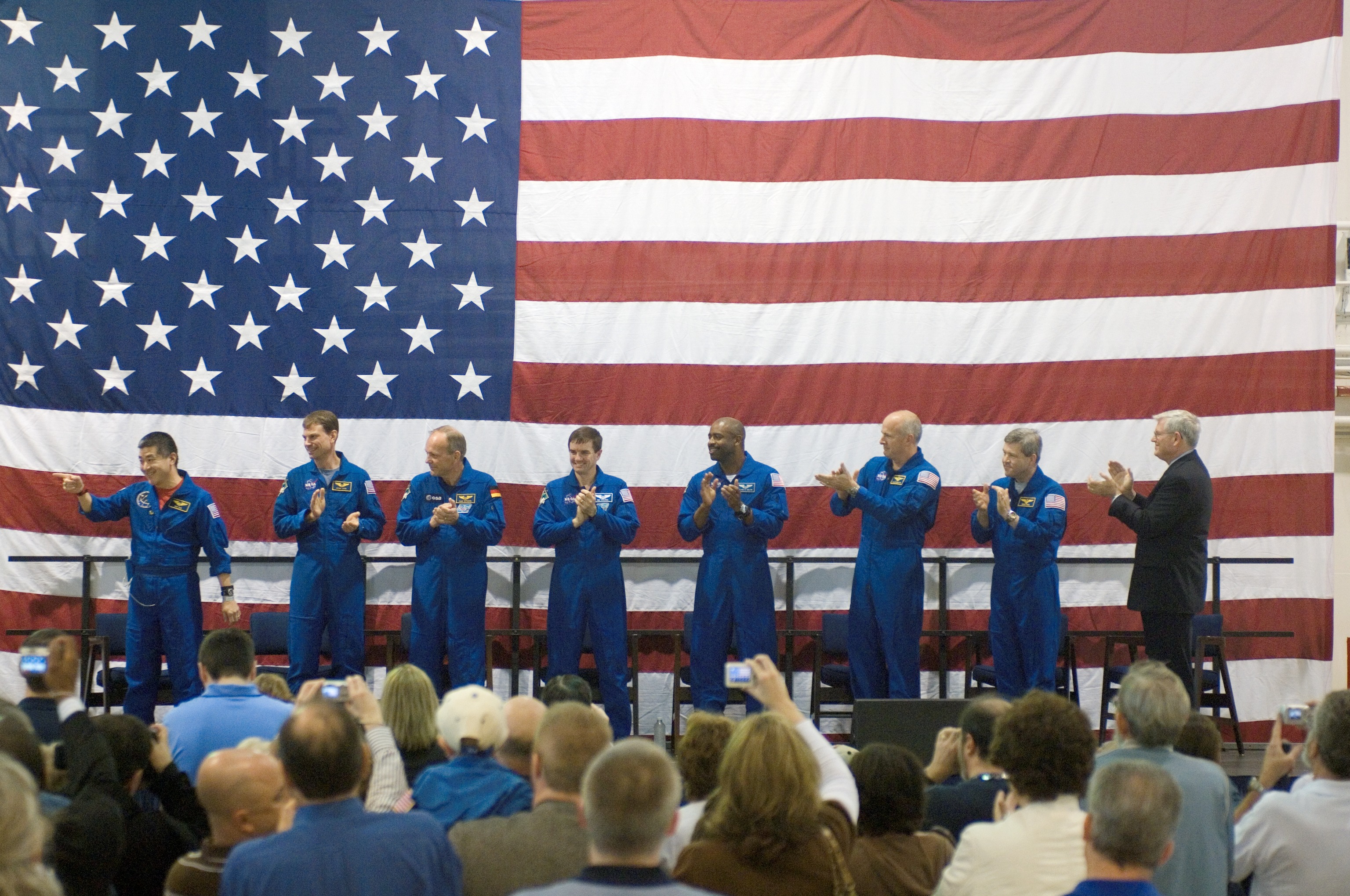 STS-122 Crew Return Ceremony