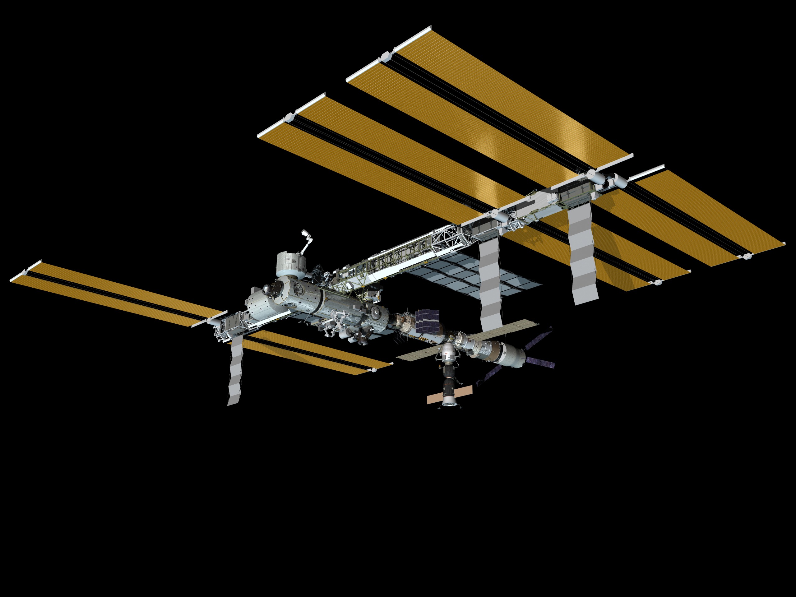 Current Configurations of ISS for use on HSF web.