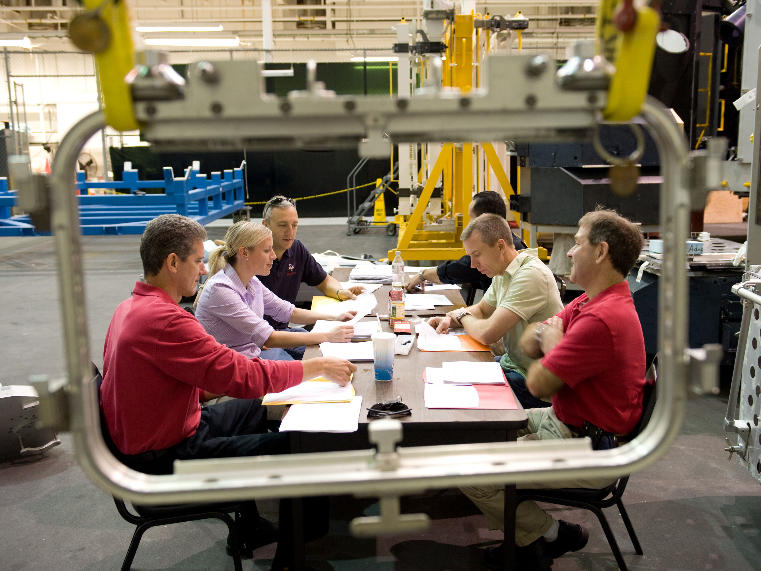 STS-125 EVA OPS 1G training