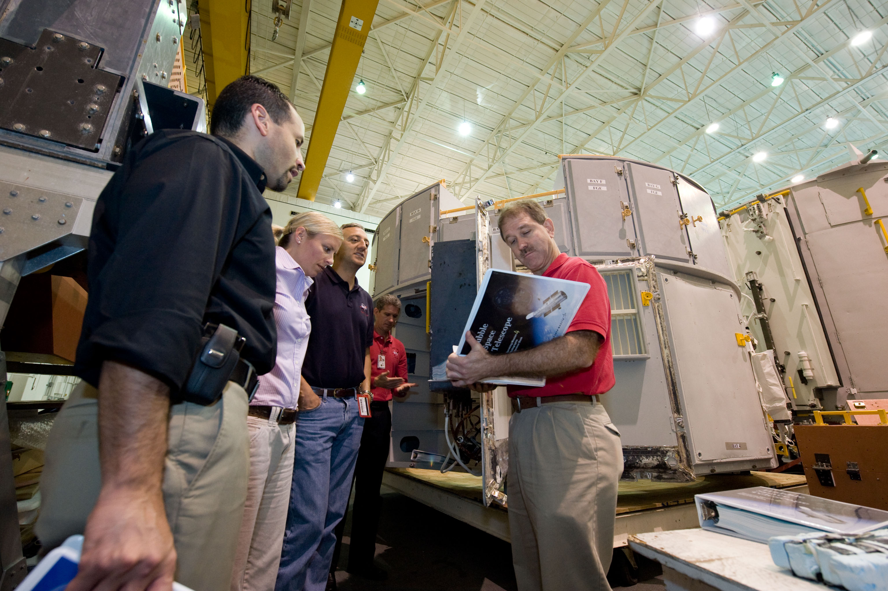STS-125 EVA OPS 1G training