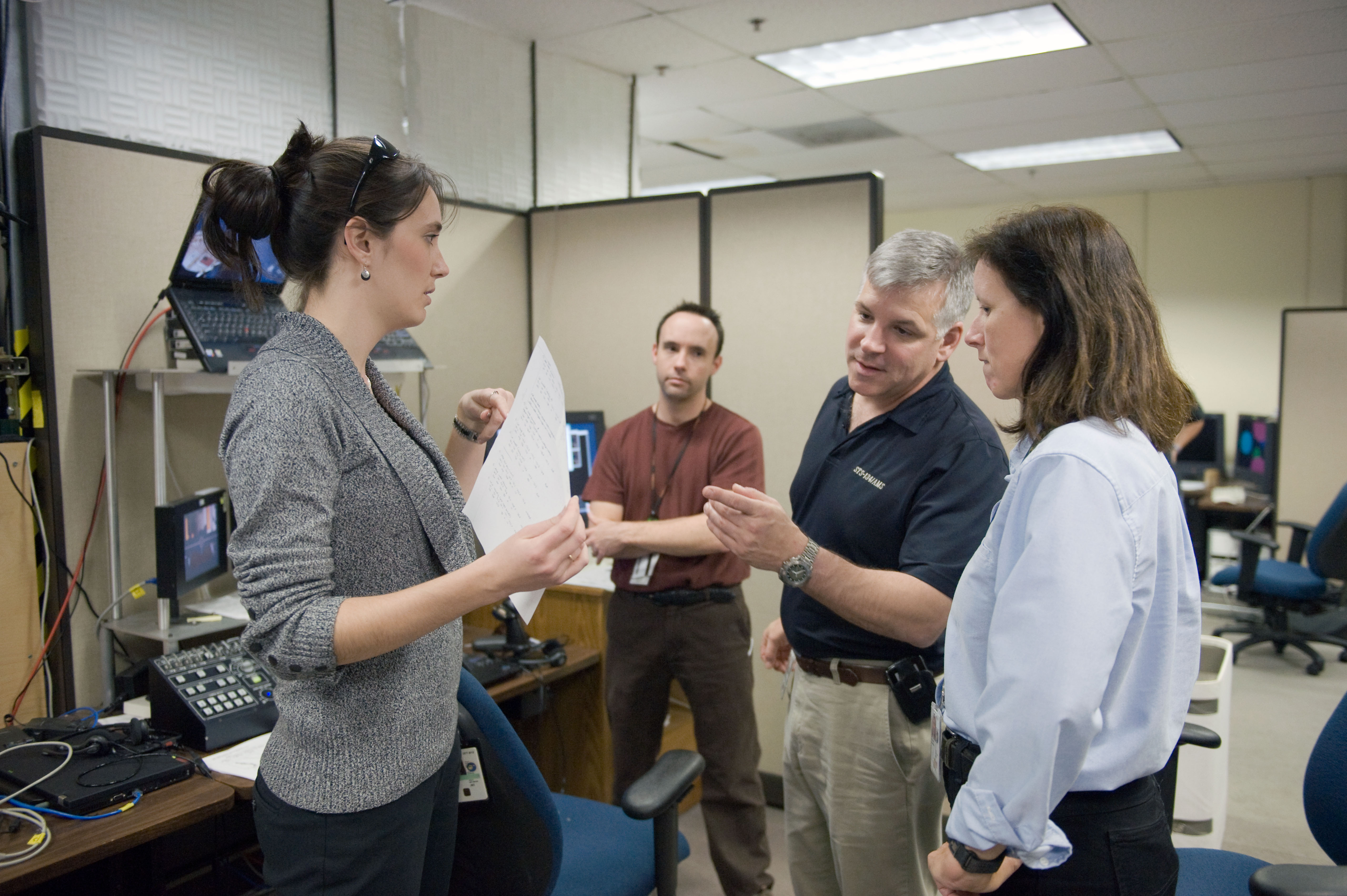 STS-134 crew and Expedition 24/25 crew member Shannon Walker