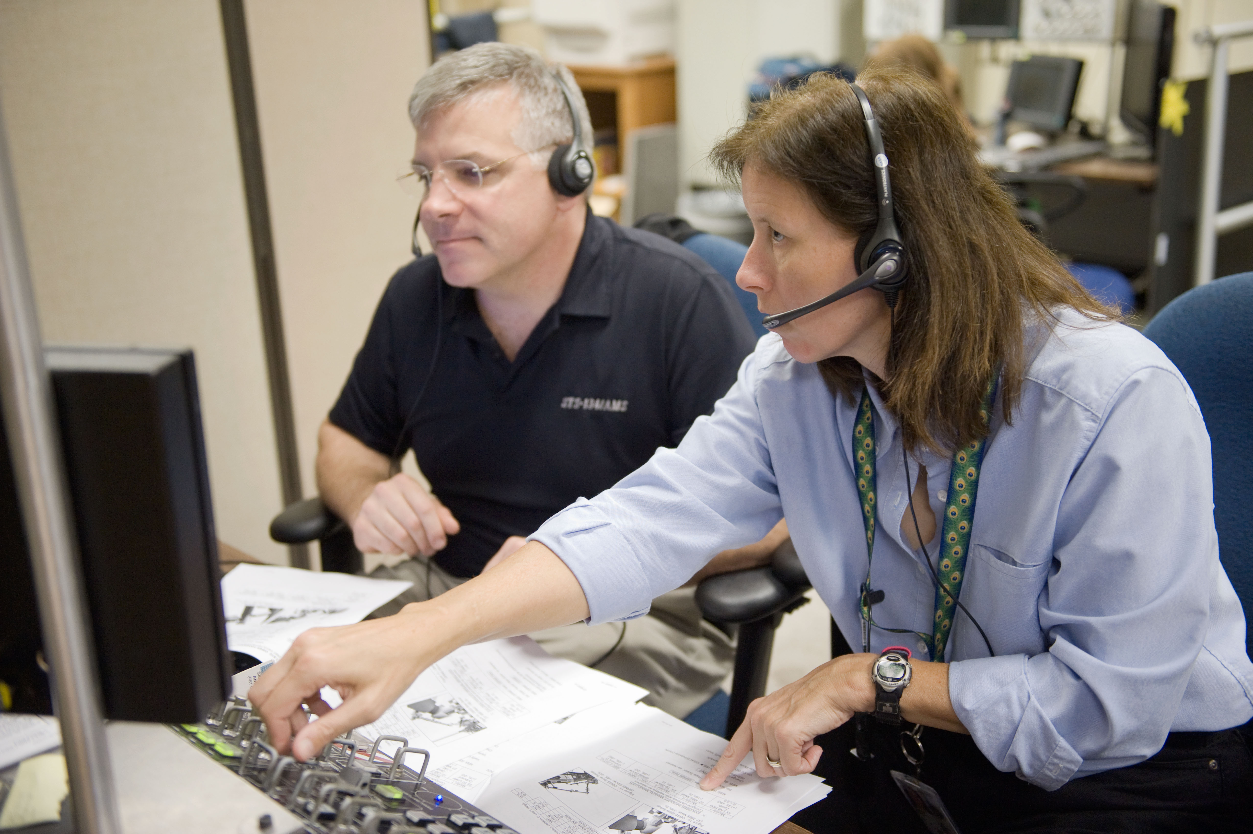 STS-134 crew and Expedition 24/25 crew member Shannon Walker