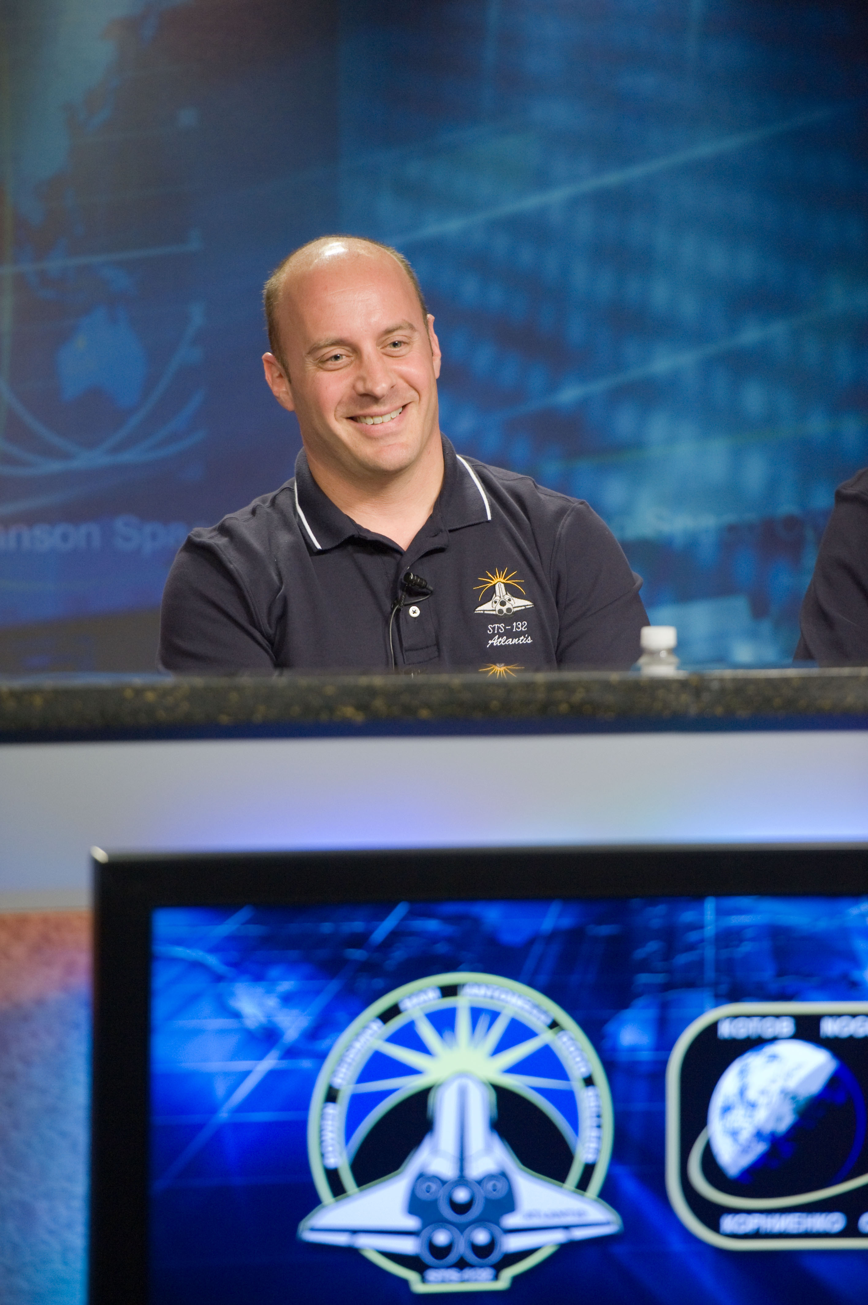 STS-132 press conference