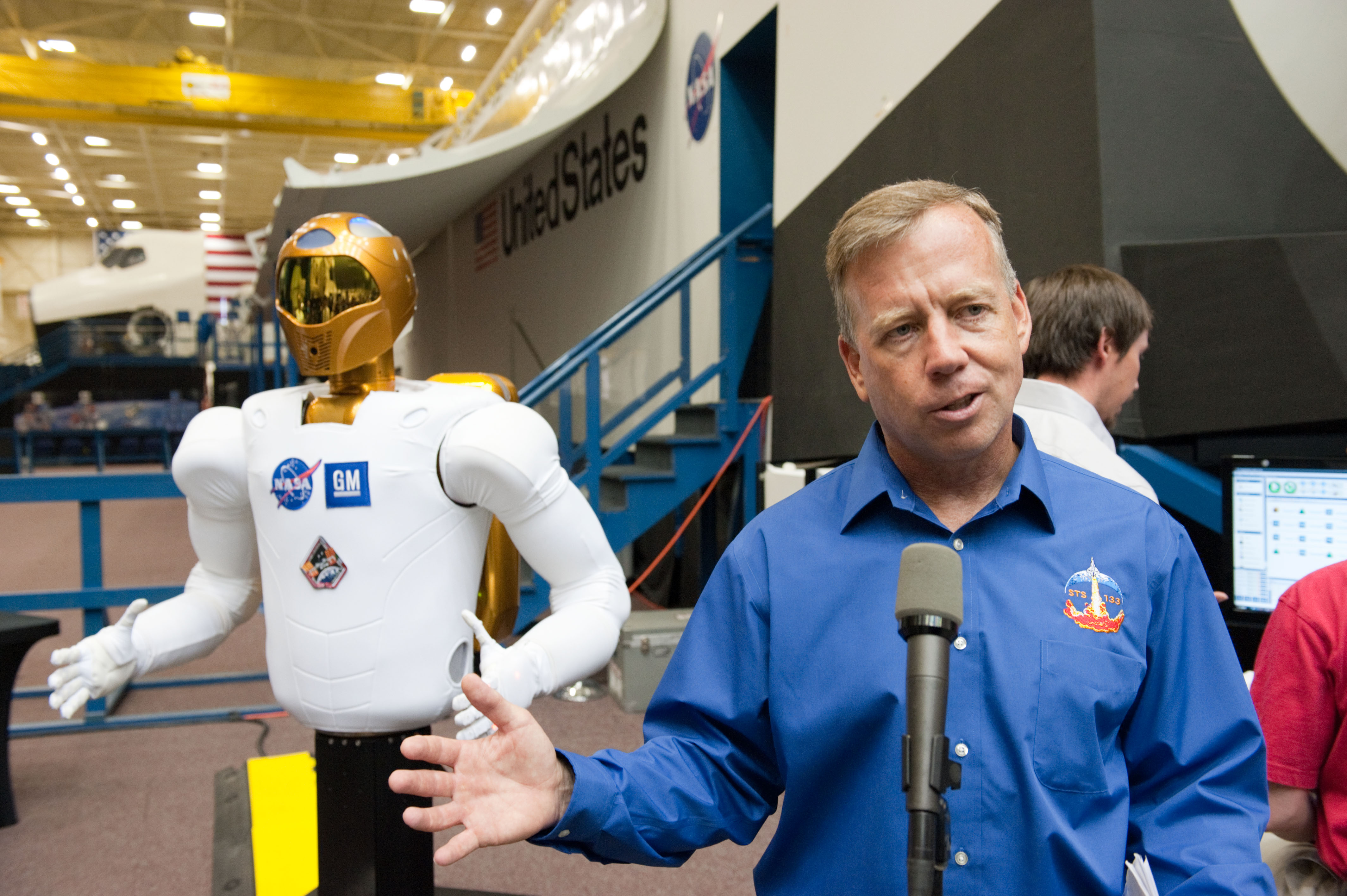 Robonaut R2 media day in building 9NW
